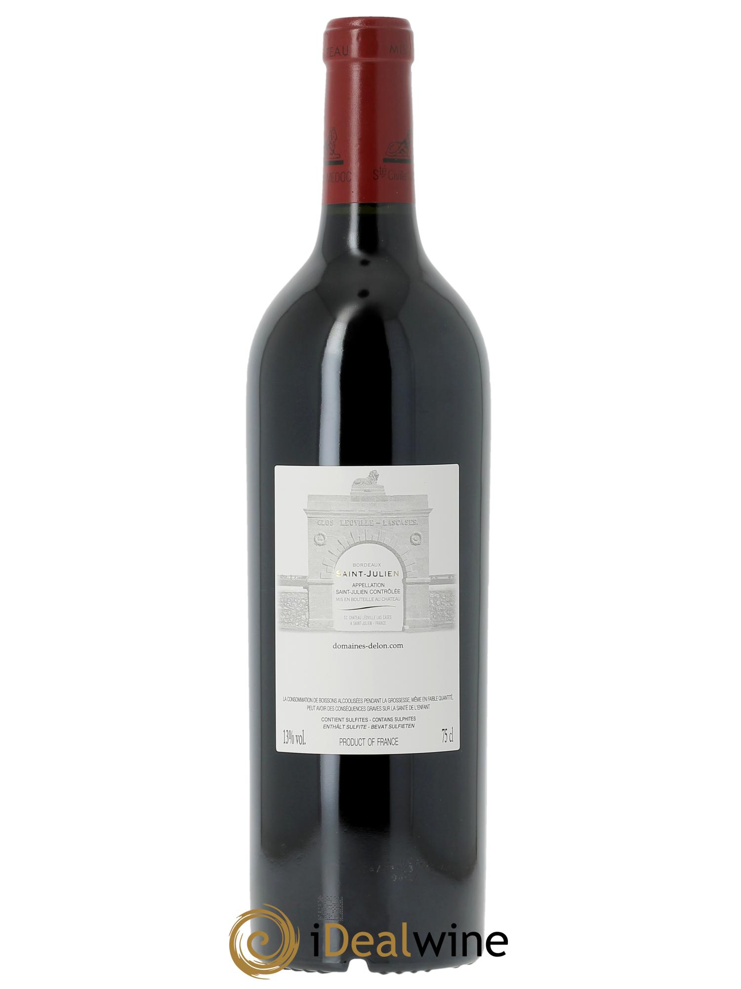 Château Léoville Las Cases 2ème Grand Cru Classé 2021 - Lotto di 1 bottiglia - 1