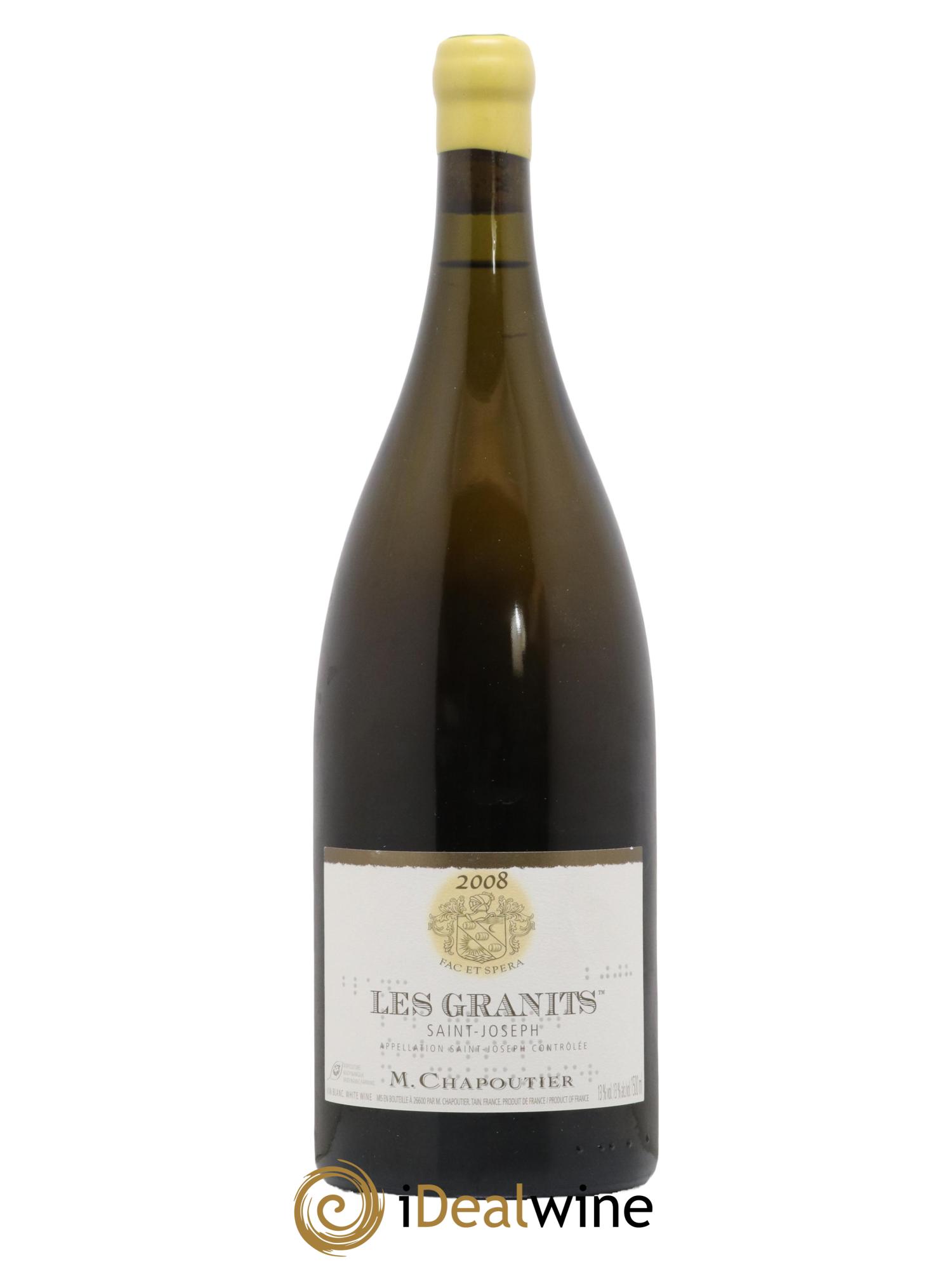 Saint-Joseph Les Granits Chapoutier 2008 - Lot de 1 magnum - 0