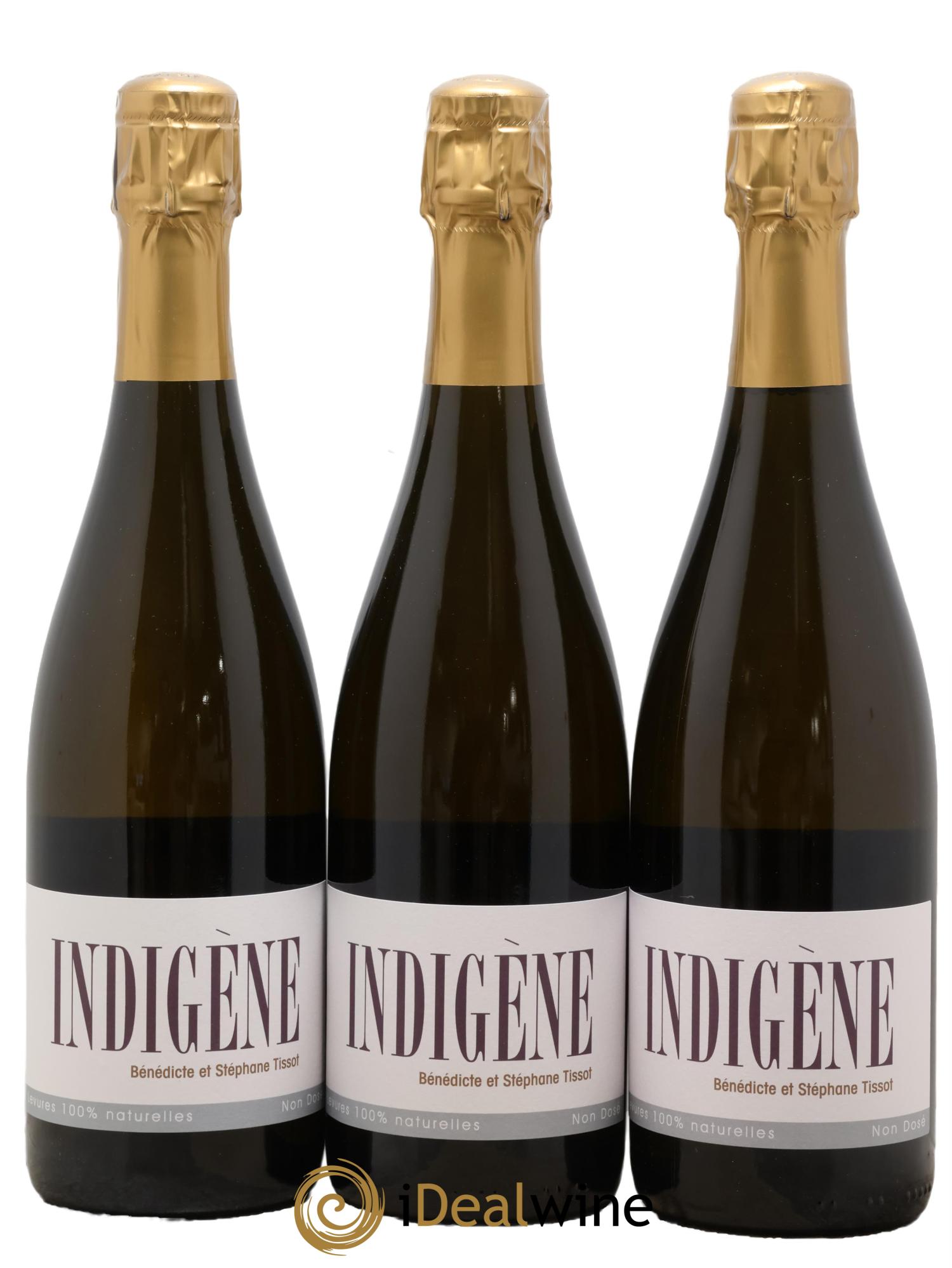 Crémant du Jura Indigène Bénédicte et Stéphane Tissot - Lotto di 3 bottiglie - 0