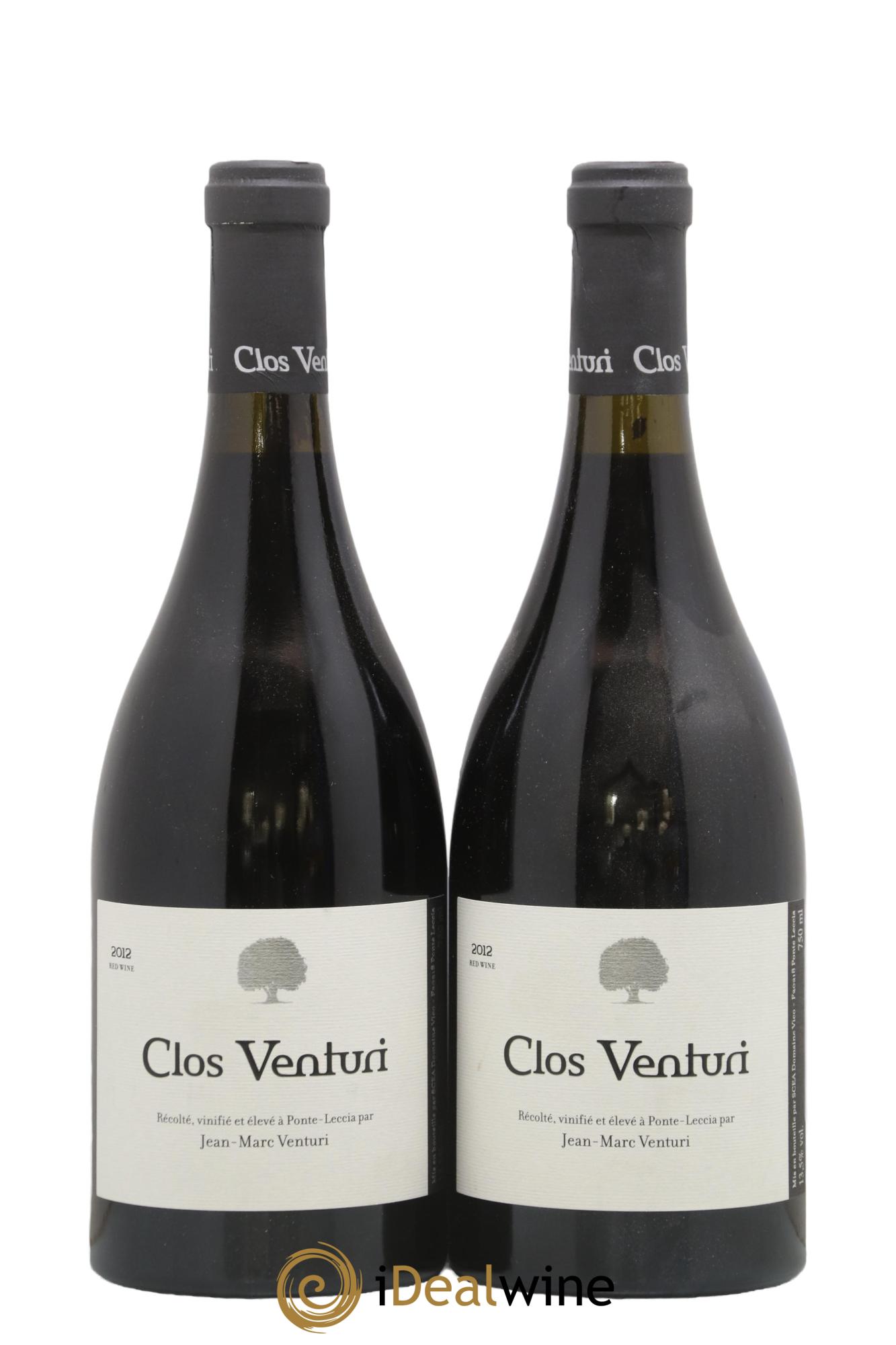 Vin de Corse Clos Venturi 2012 - Lot of 2 bottles - 0