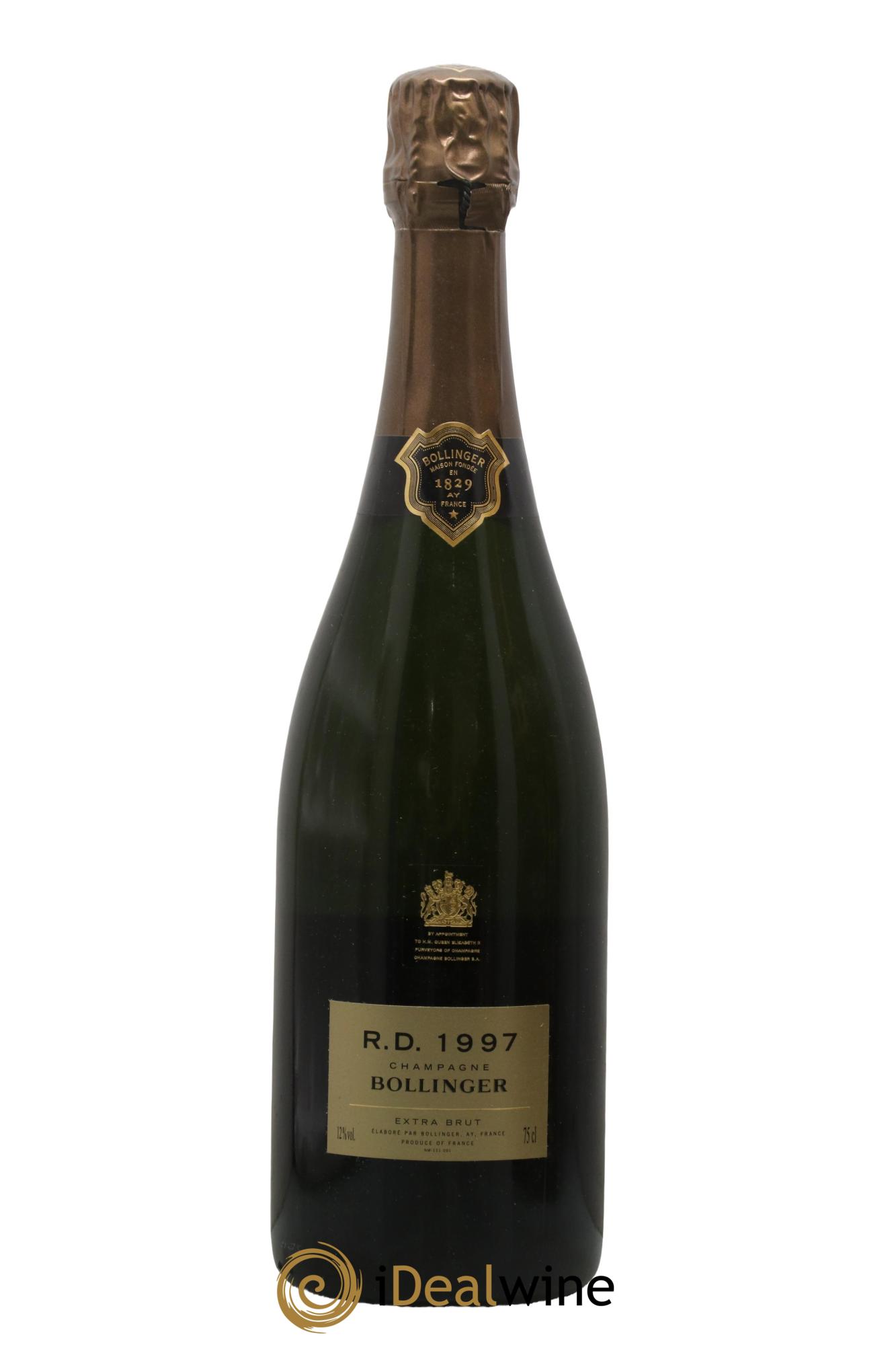 R.D. Extra-Brut Bollinger 1997 - Lot of 1 bottle - 1