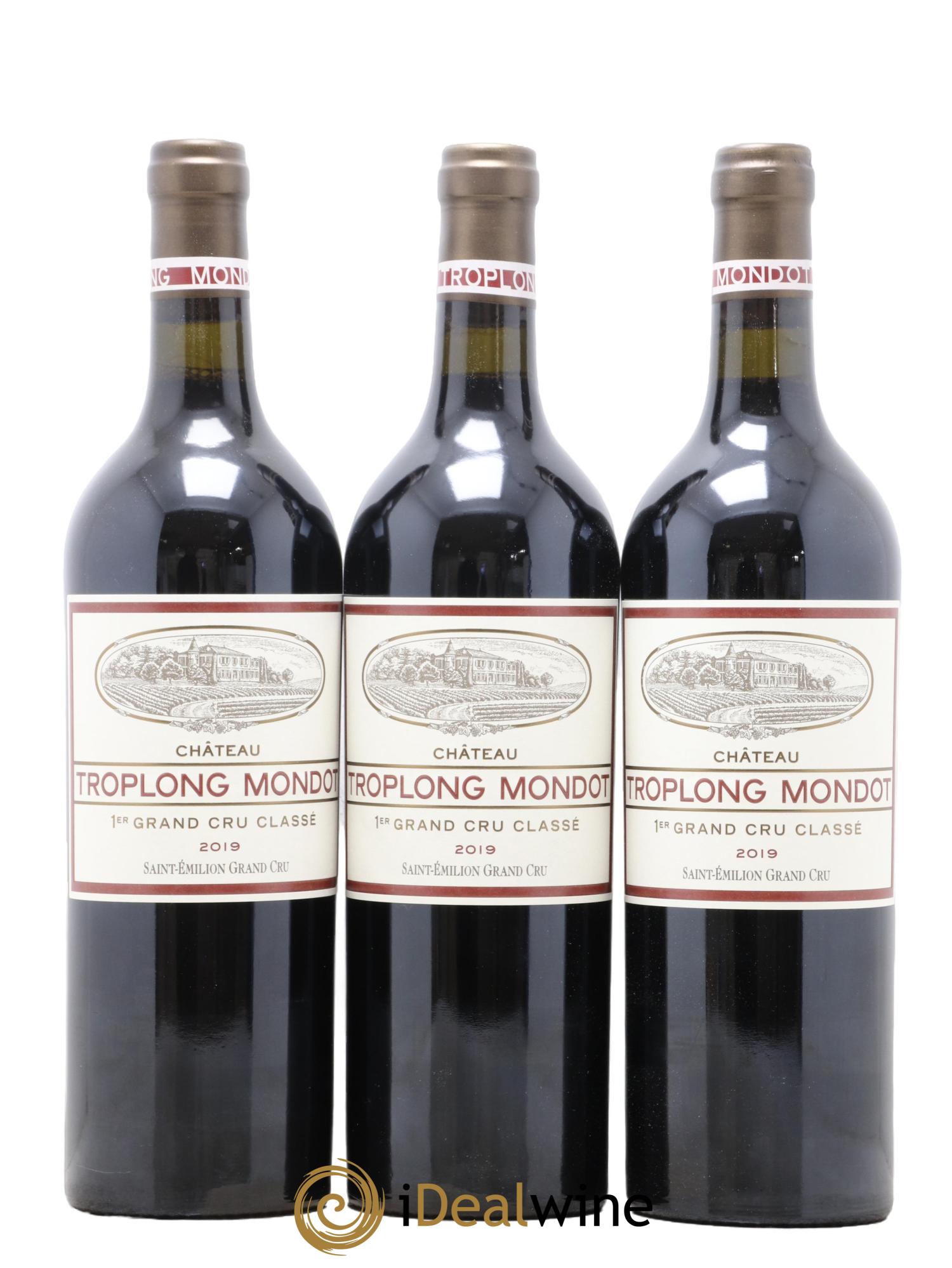 Château Troplong Mondot 1er Grand Cru Classé B 2019 - Posten von 6 Flaschen - 2