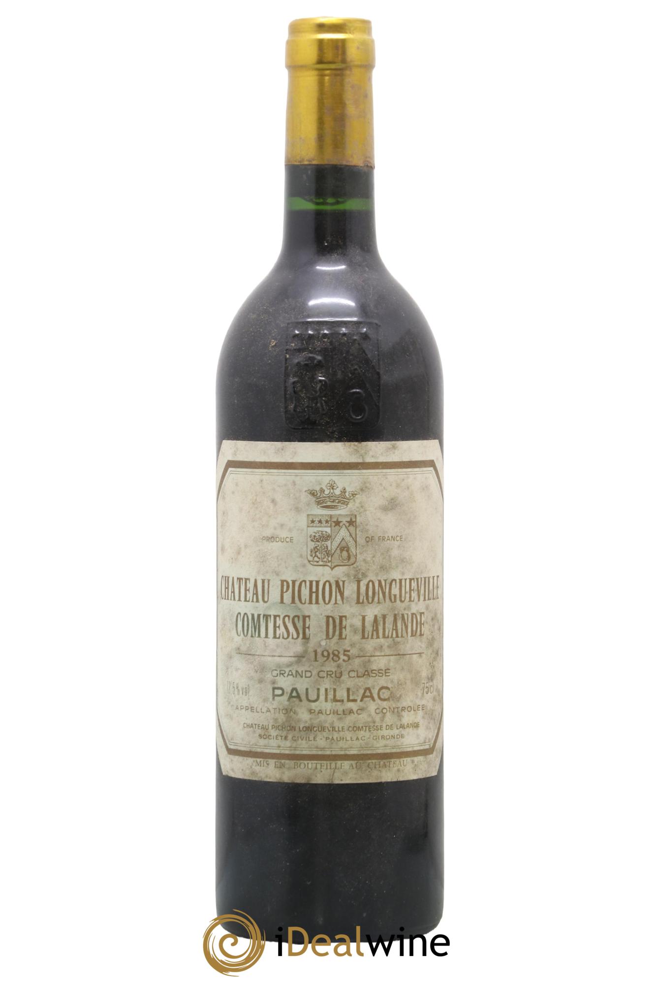 Château Pichon Longueville Comtesse de Lalande 2ème Grand Cru Classé 1985 - Posten von 1 Flasche - 0