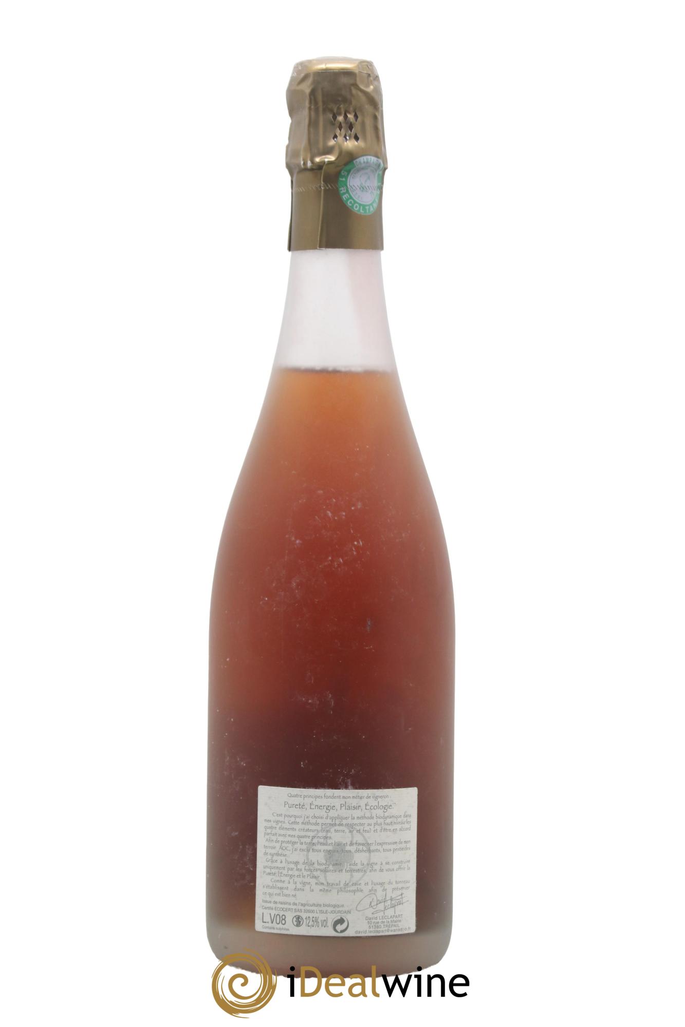 L'Alchimiste 1er Cru Extra-Brut David Leclapart 2008 - Lot of 1 bottle - 1