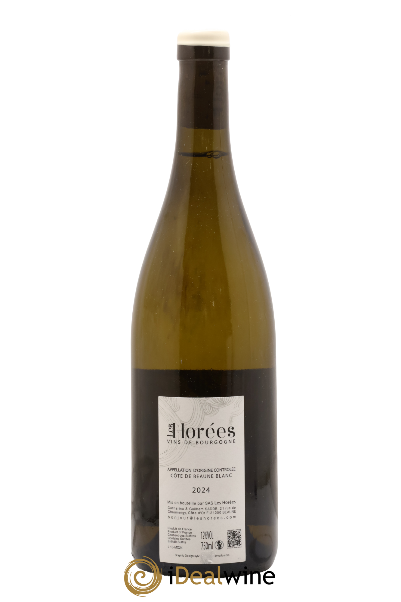 Côte de Beaune Les Monsnières Les Horées 2024 - Lot de 1 bouteille - 1