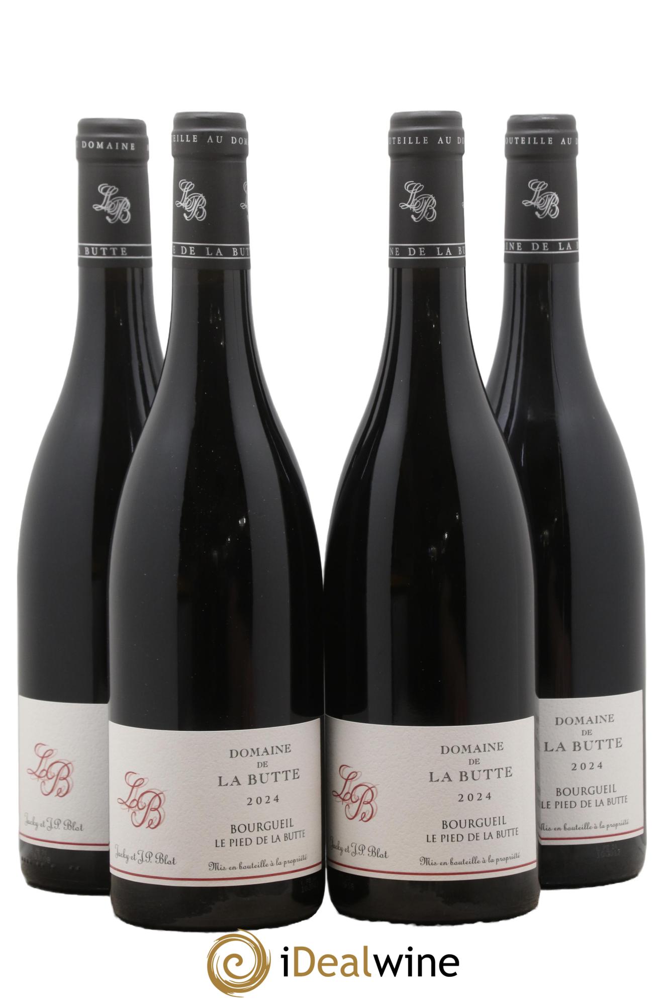 Bourgueil Le Pied de la Butte Domaine de La Butte - Jacky Blot 2024 - Lot de 4 bouteilles - 0