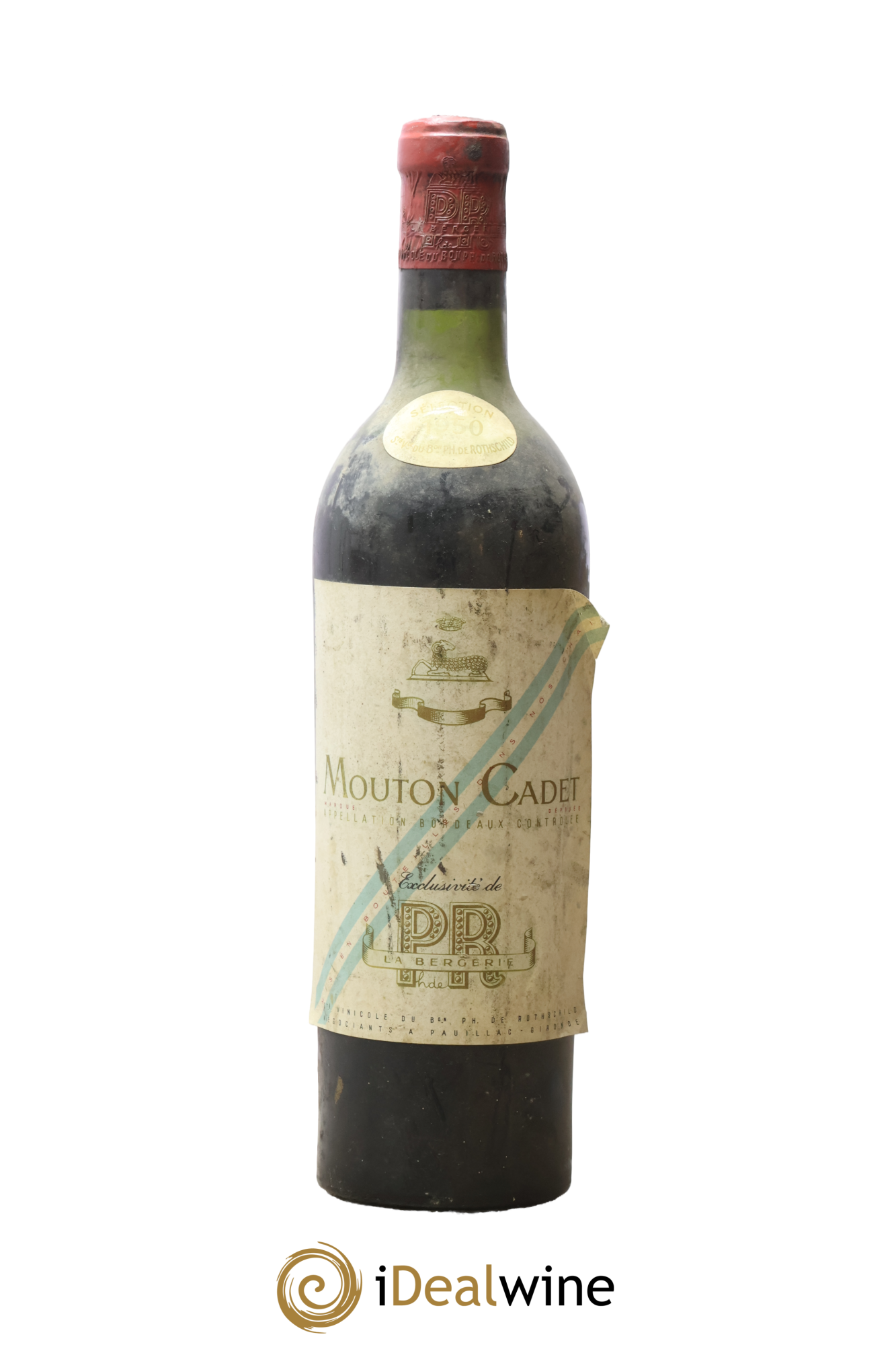 Château Mouton Cadet 1950 - Posten von 1 Flasche - 0