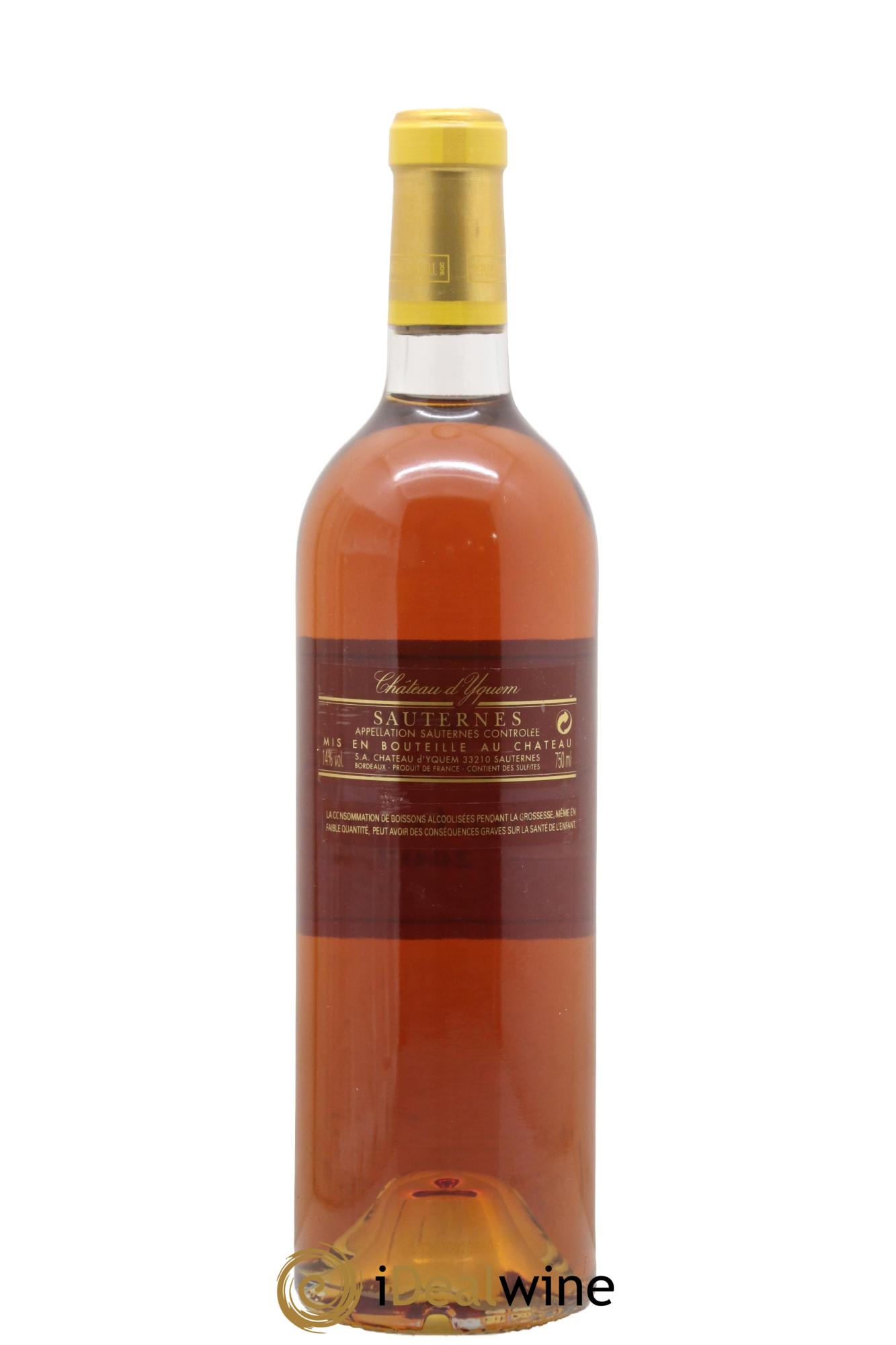 Château d' Yquem 1er Cru Classé Supérieur 2007 - Lotto di 1 bottiglia - 1