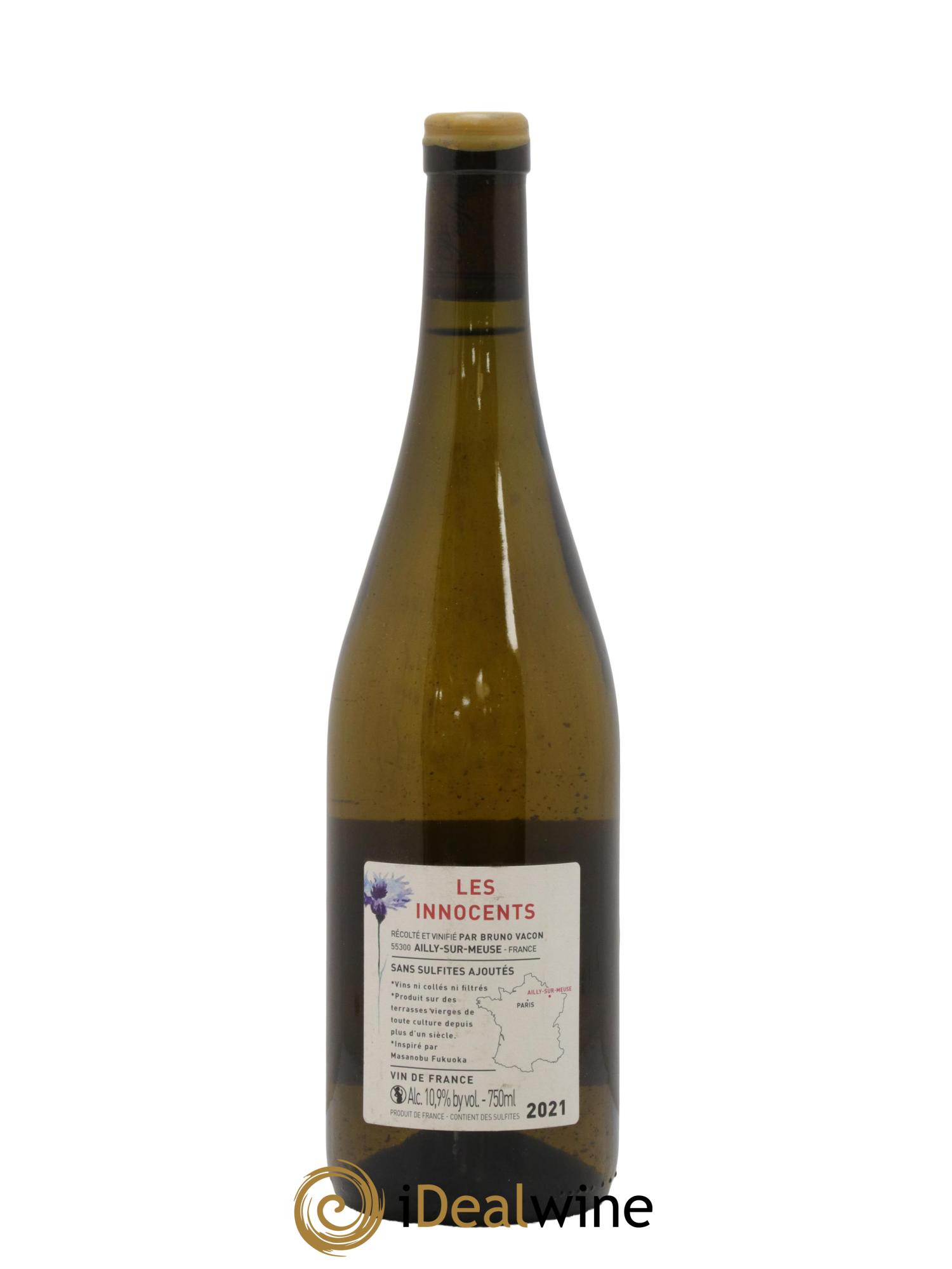 Vin de France Tranchée de la Soif Domaine Les Innocents Bruno Vacon 2021 - Lot de 1 bouteille - 1