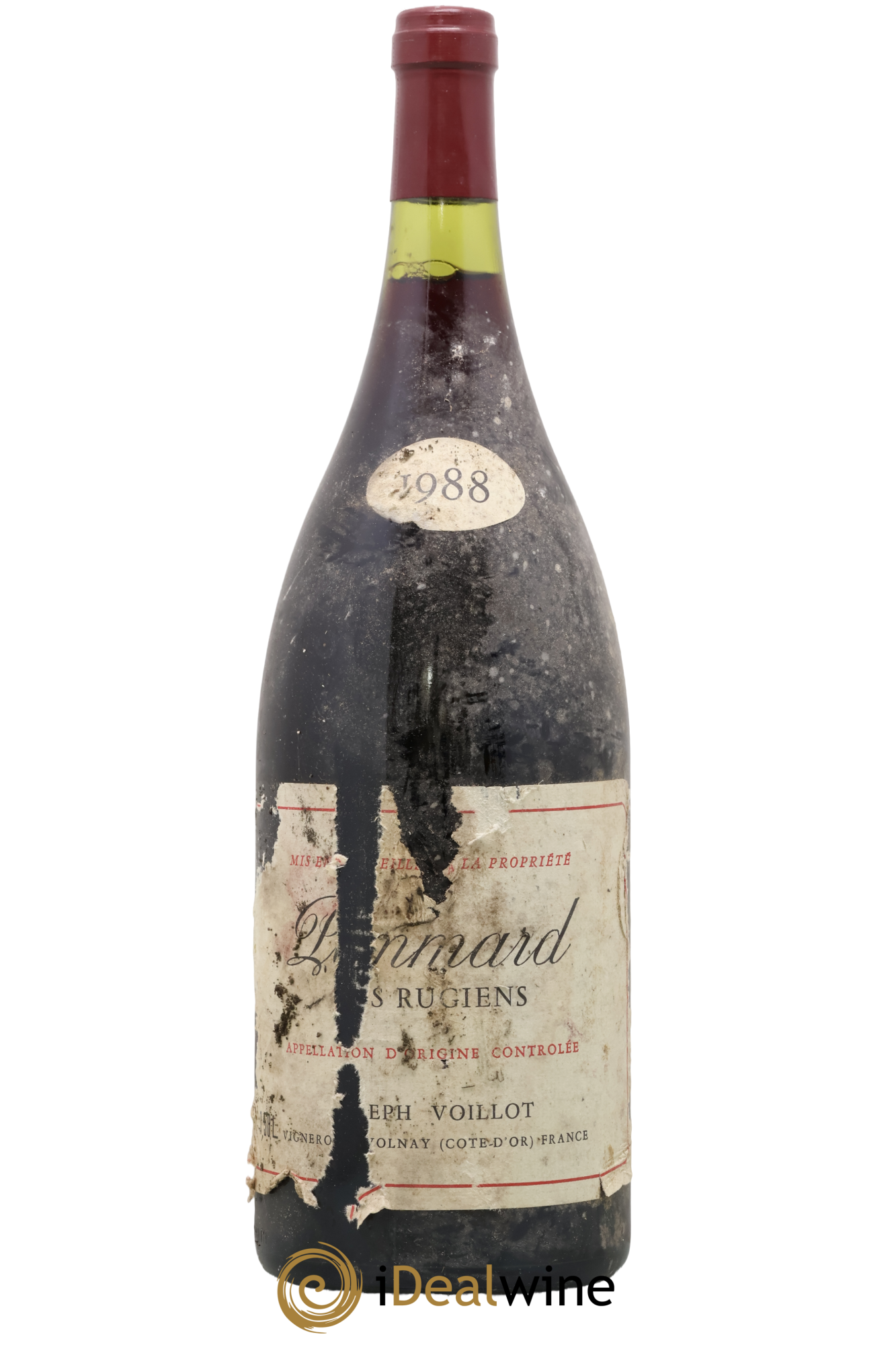 Pommard 1er Cru Les Rugiens Joseph Voillot (Domaine) 1988 - Lot de 1 magnum - 0