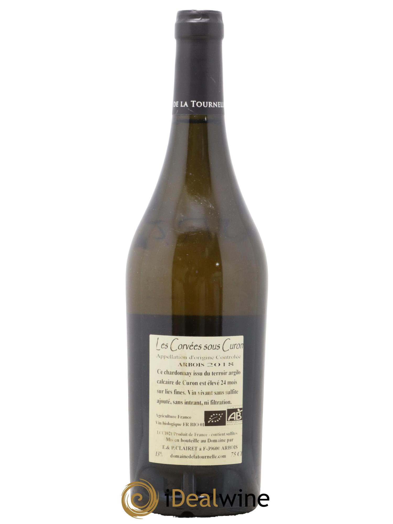 Arbois Les Corvées sous Curon Domaine de la Tournelle 2018 - Lotto di 1 bottiglia - 1