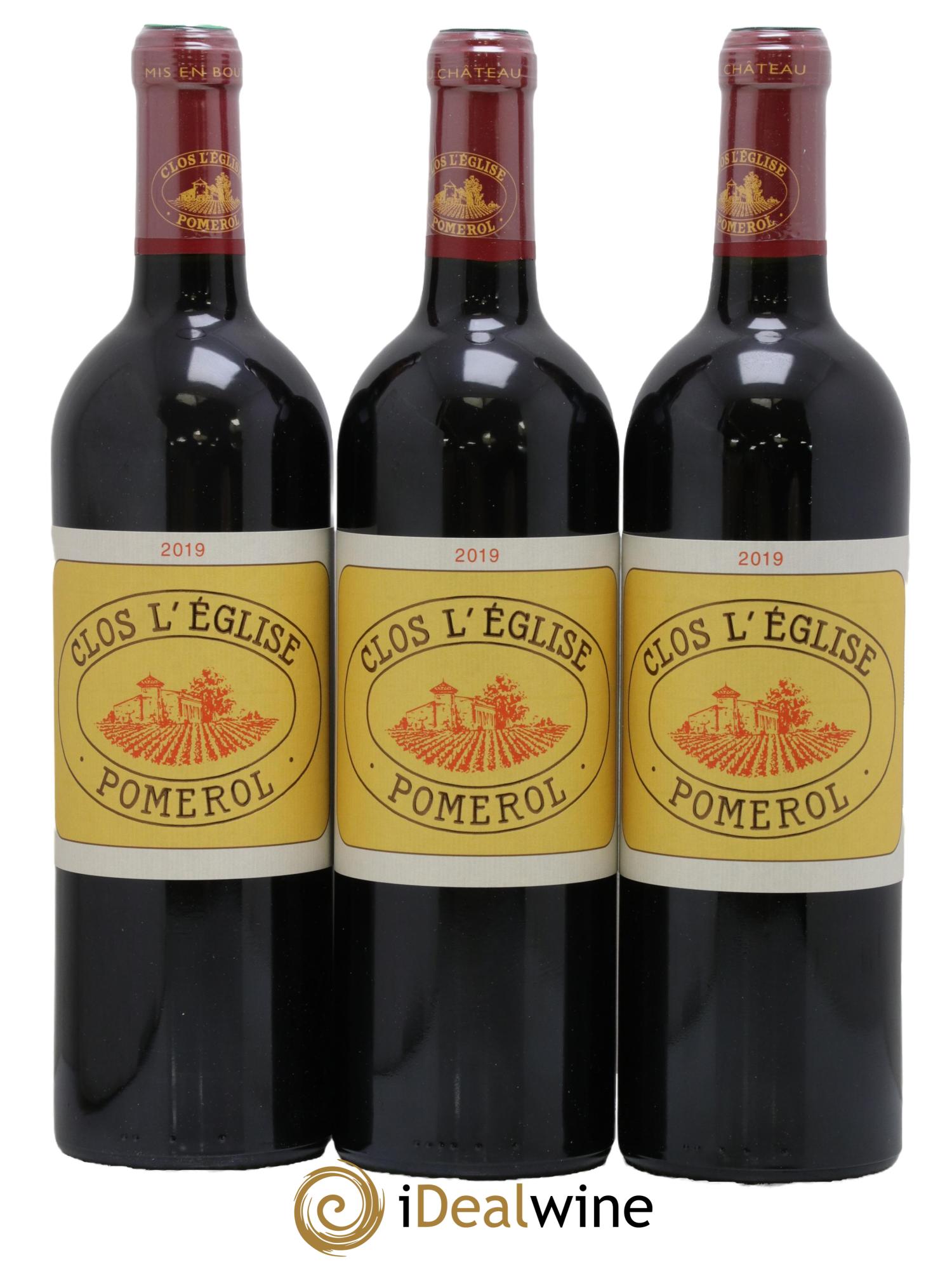 Clos l'Eglise 2019 - Lot de 3 bouteilles - 0