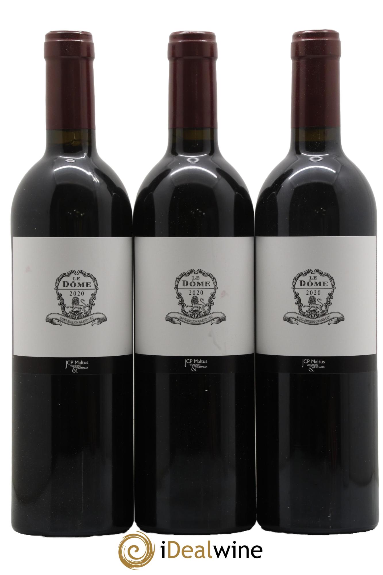 Le Dôme 2020 - Lot of 3 bottles - 0