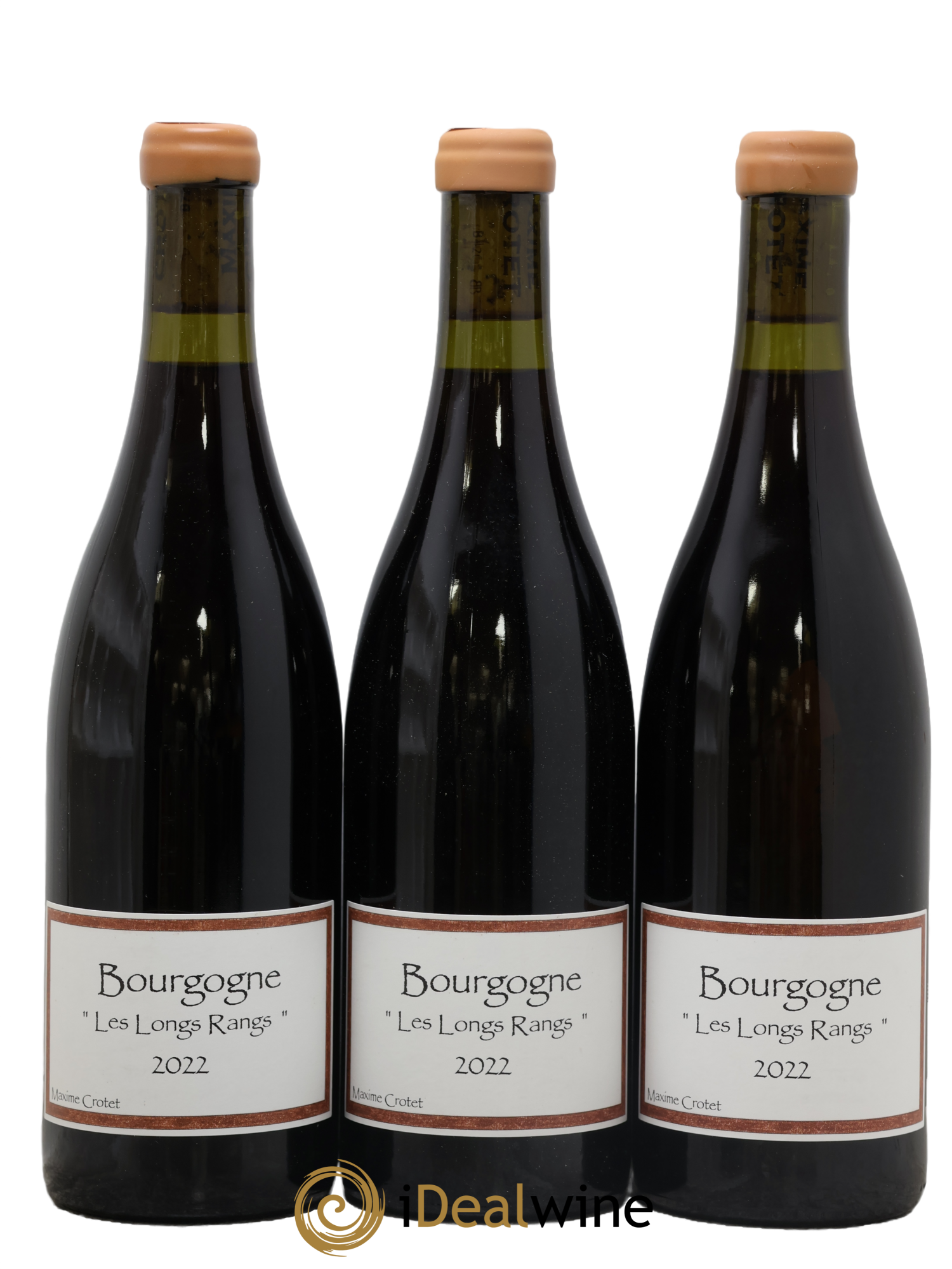 Bourgogne Les Longs Rangs Domaine Maxime Crotet 2022 - Lot de 3 bouteilles - 0