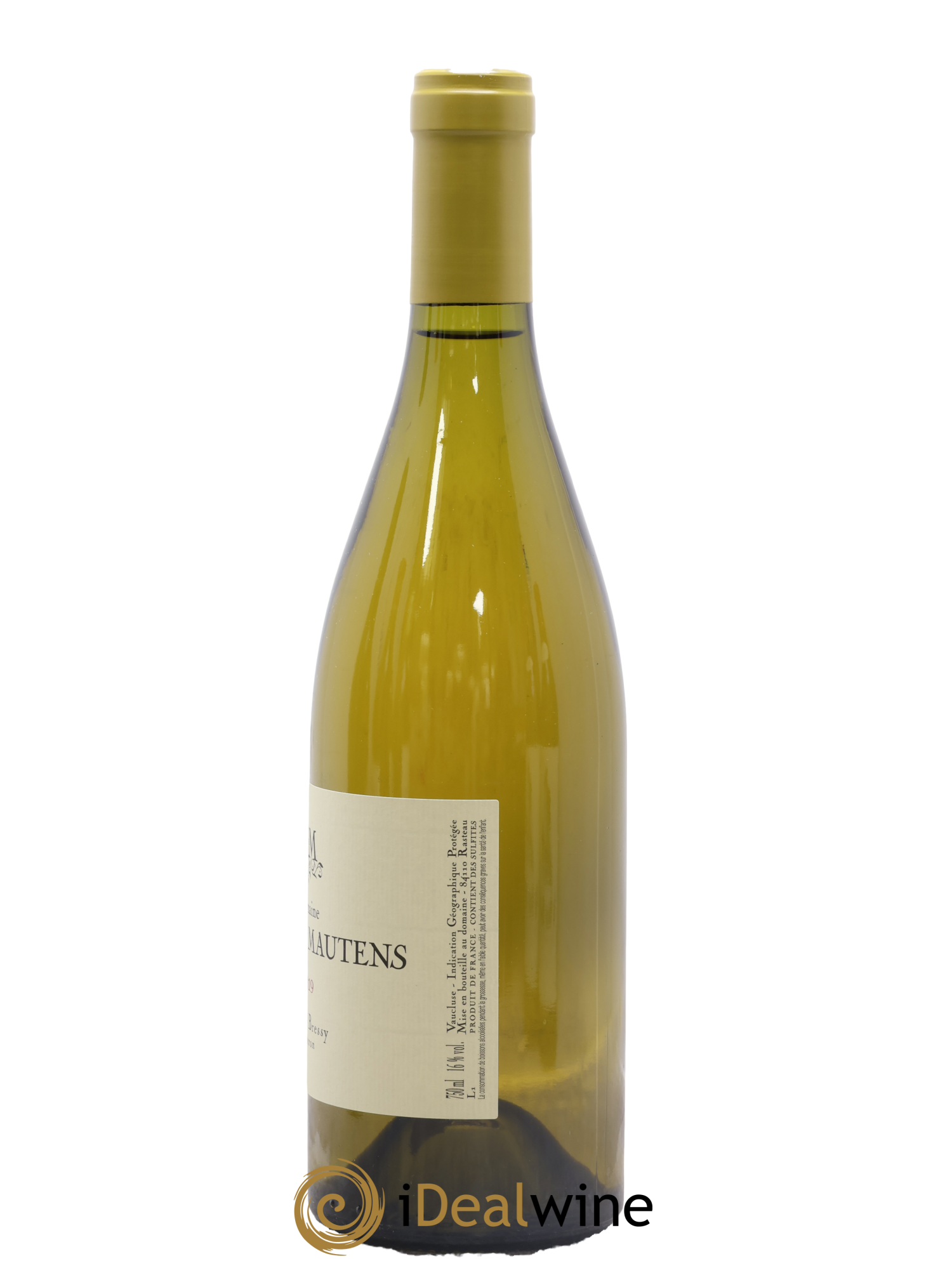 Vaucluse (Vin de Pays de Vaucluse) Domaine Gourt de Mautens - Jérôme Bressy 2019 - Lot de 1 bouteille - 1
