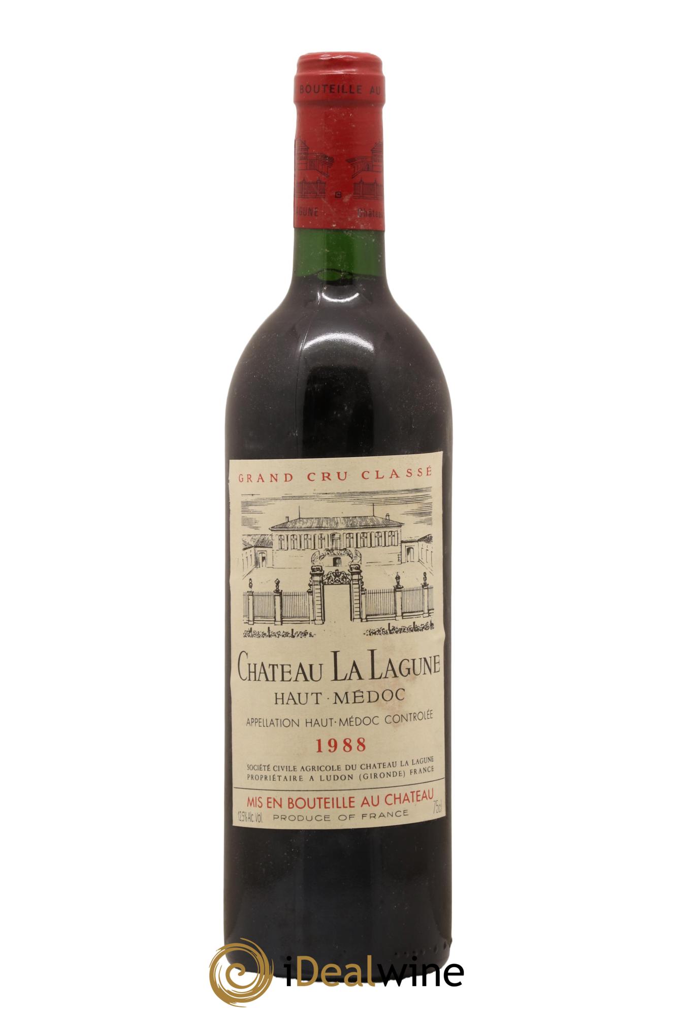 Château la Lagune 3ème Grand Cru Classé 1988 - Lot de 1 bouteille - 0
