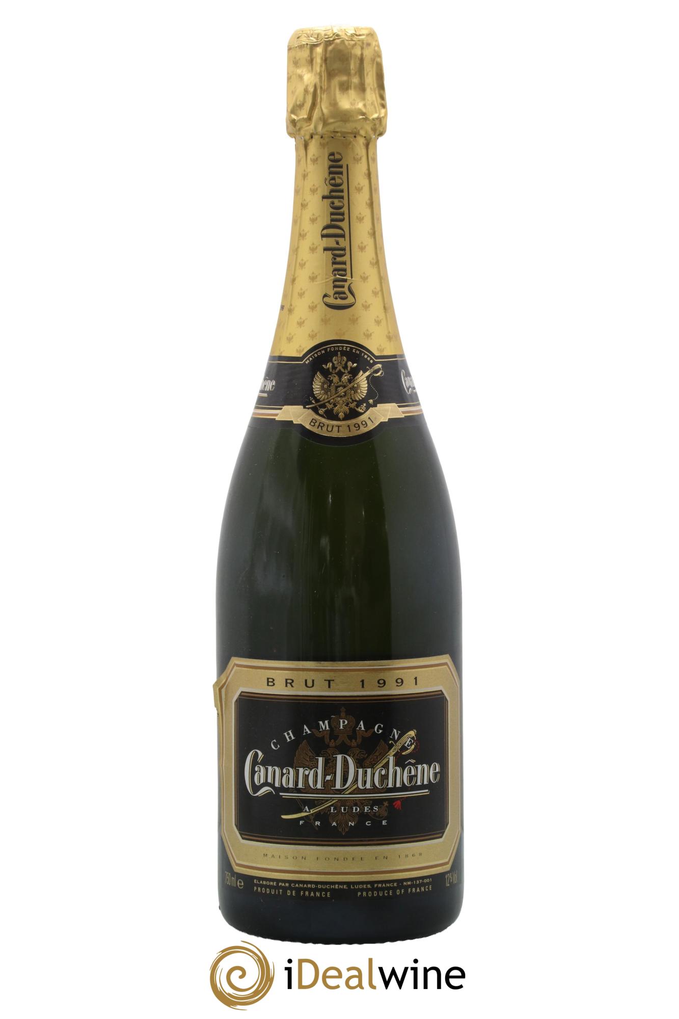 Champagne Brut Canard Duchêne 1991 - Lot of 1 bottle - 0