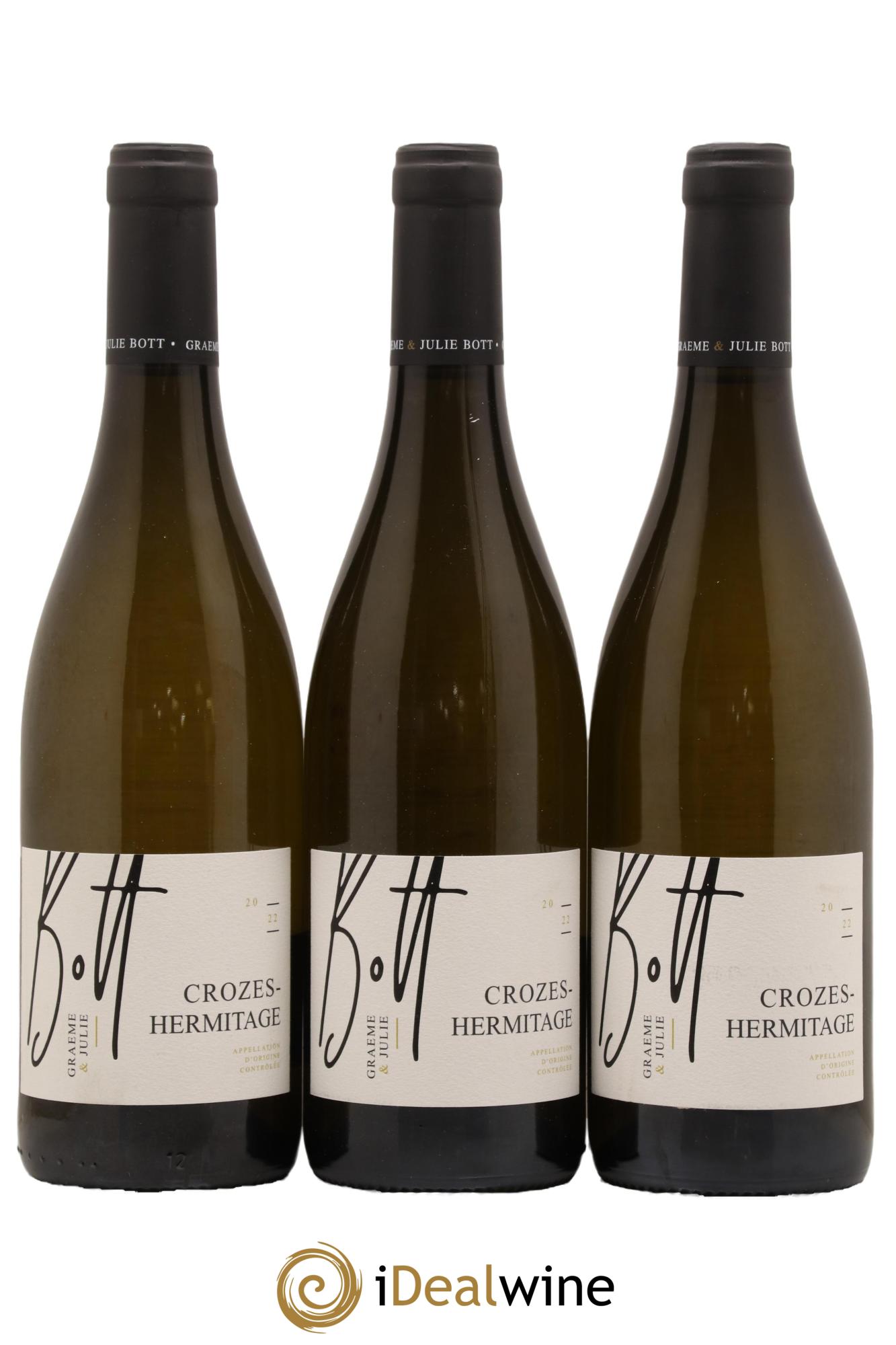 Crozes-Hermitage Graeme et Julie Bott 2022 - Lot de 3 bouteilles - 0
