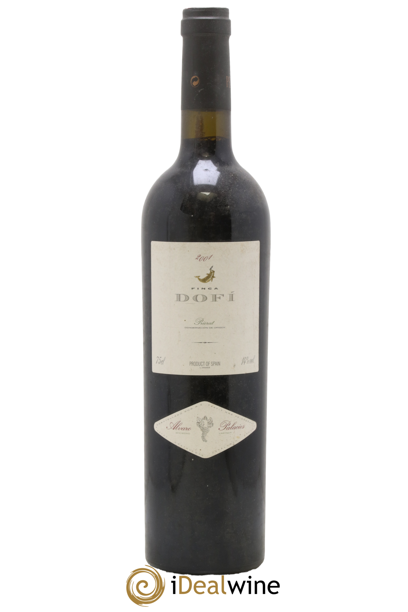 Priorat DOCa DOCA Finca Dofi Alvaro Palacios 2001 - Posten von 1 Flasche - 0