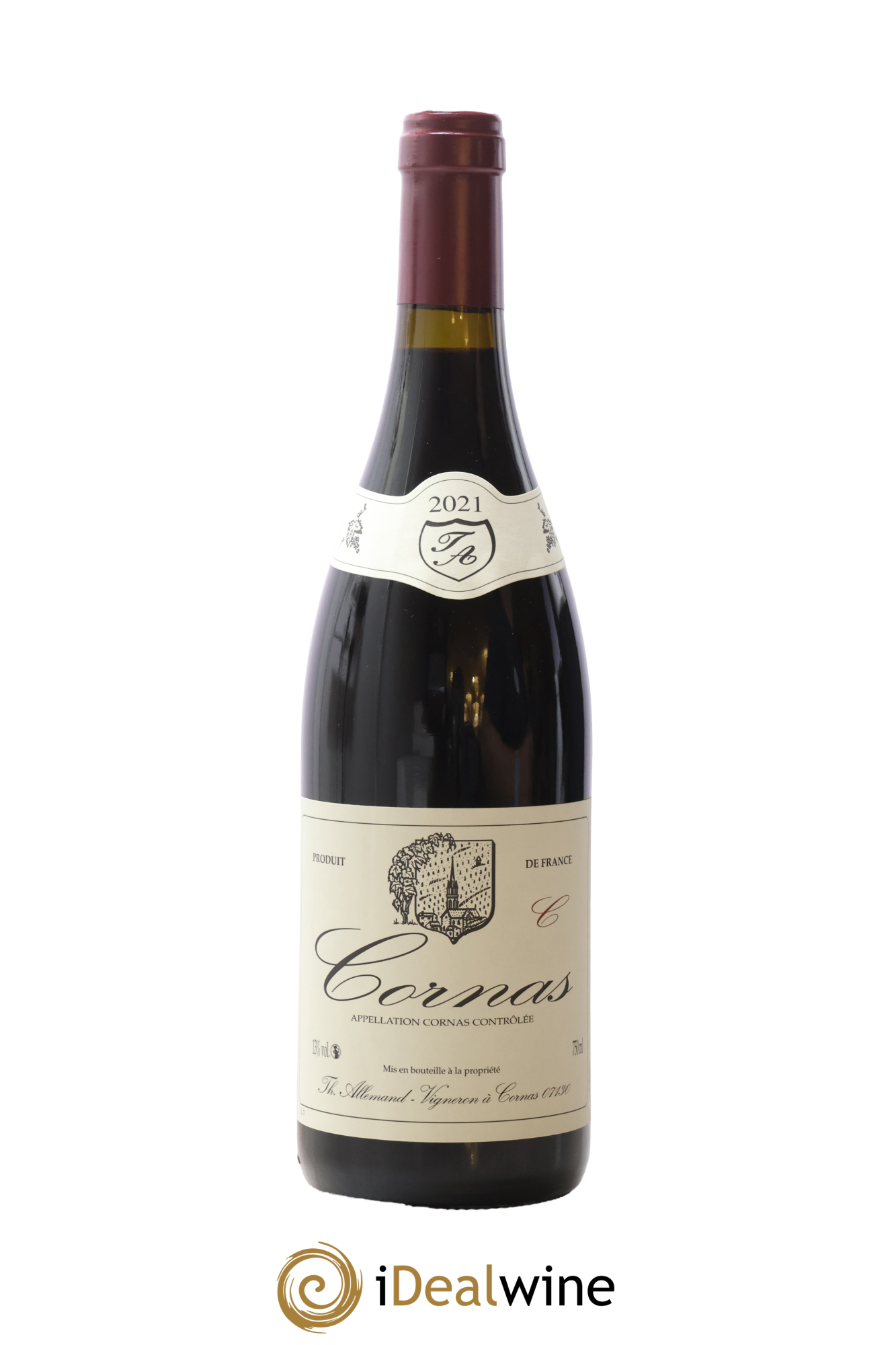 Cornas Chaillot Thierry Allemand 2021 - Lot de 1 bouteille - 0