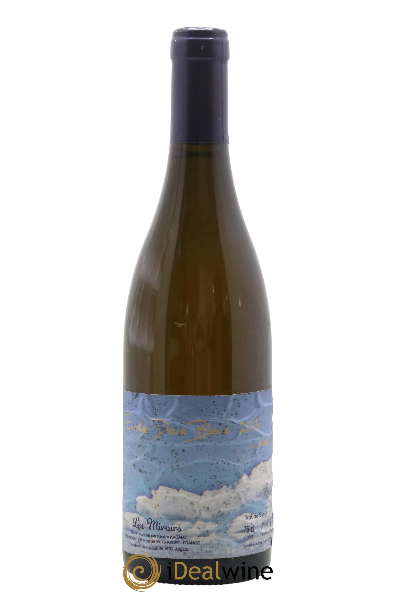 Vin de France Entre Deux Bleus Les saugettes Kenjiro Kagami - Domaine des Miroirs 2015 - Lot de 1 bouteille - 0