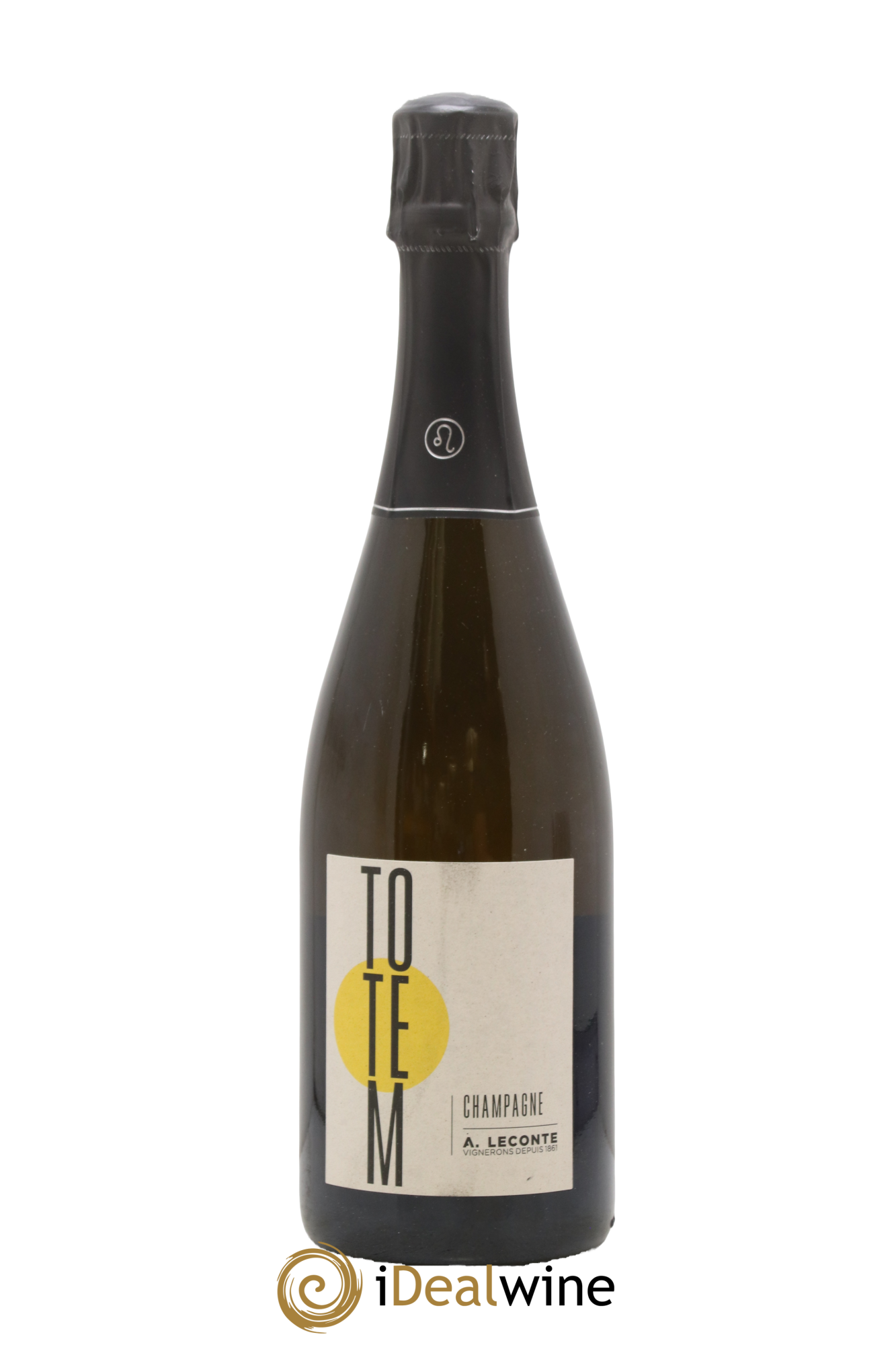 Champagne Brut Totem Alexis Leconte - Lotto di 1 bottiglia - 0