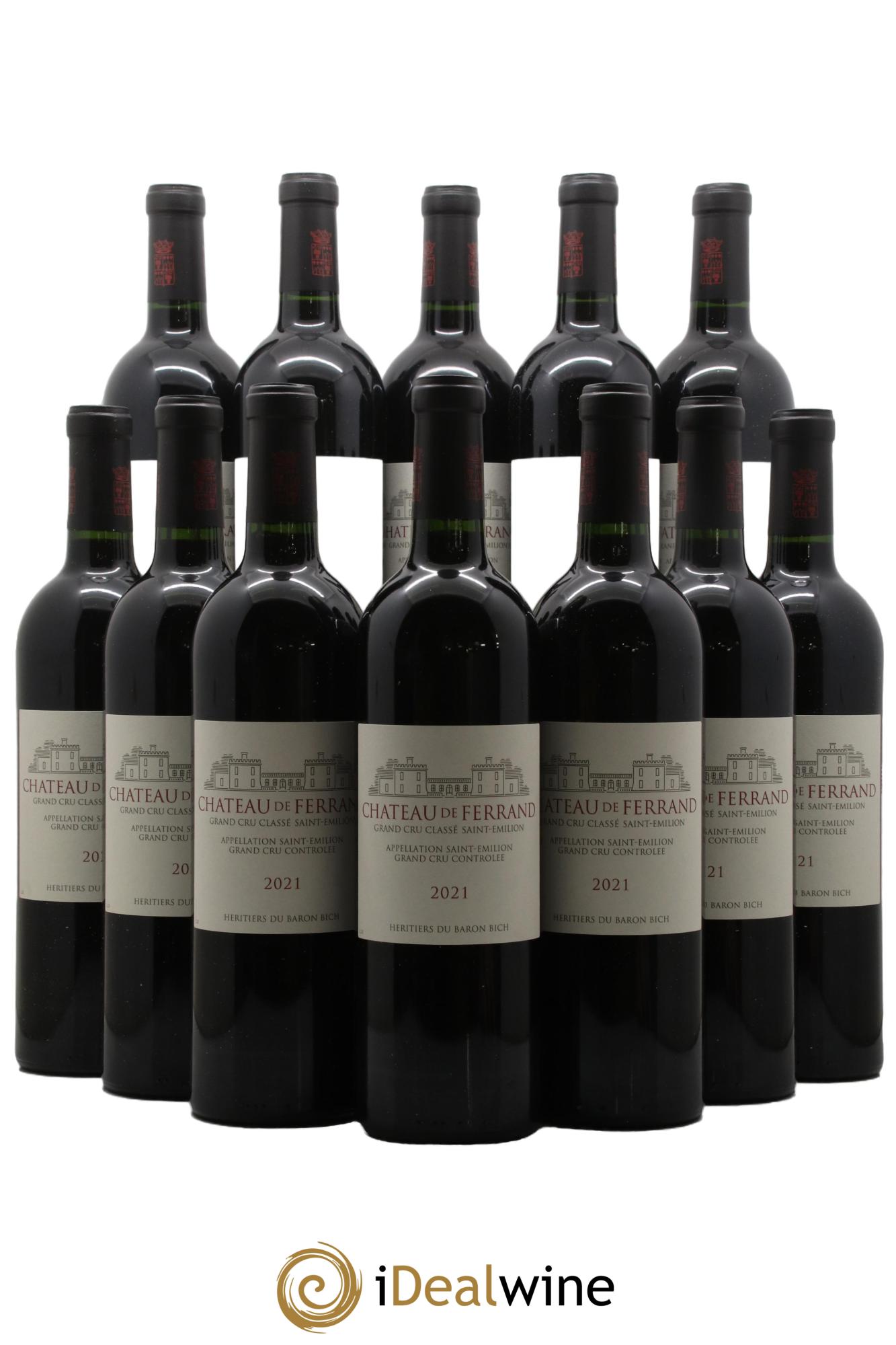 Château de Ferrand Grand Cru Classé 2021 - Lot of 12 bottles - 0
