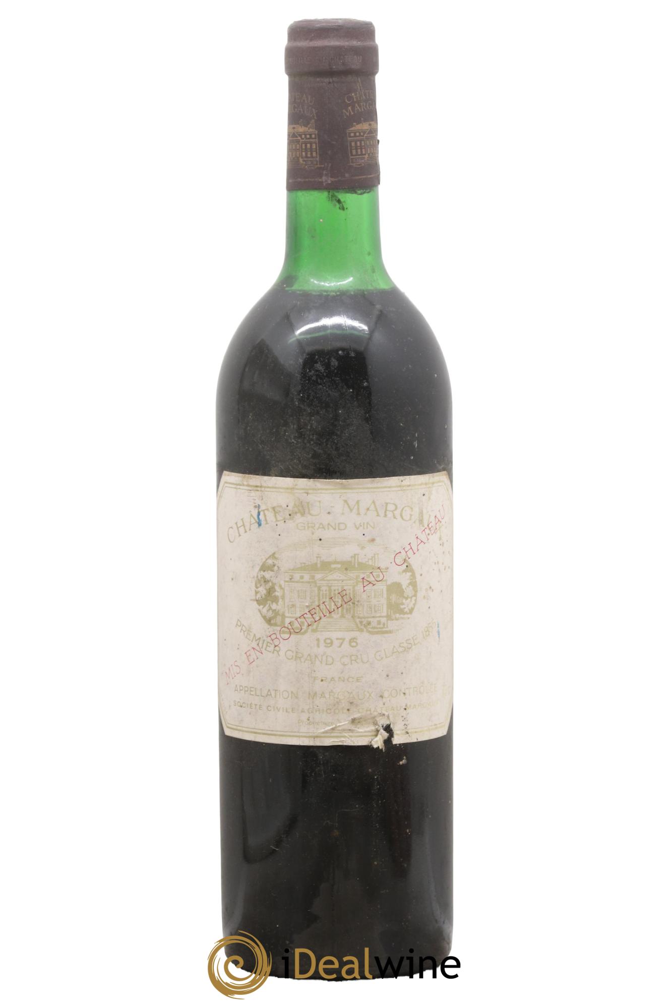 Château Margaux 1er Grand Cru Classé 1976 - Posten von 1 Flasche - 0