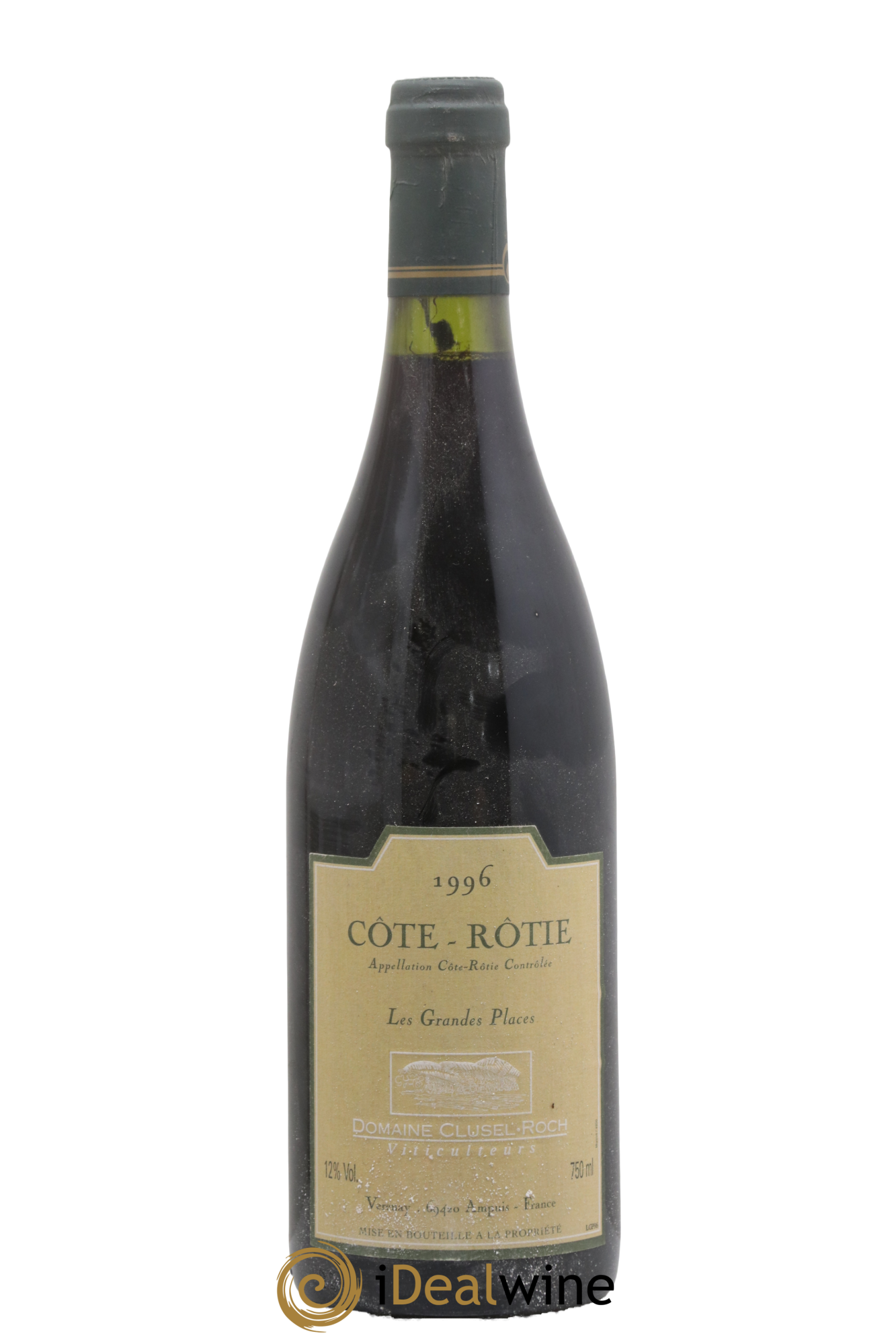 Côte-Rôtie Les Grandes Places Clusel-Roch 1996 - Lotto di 1 bottiglia - 0