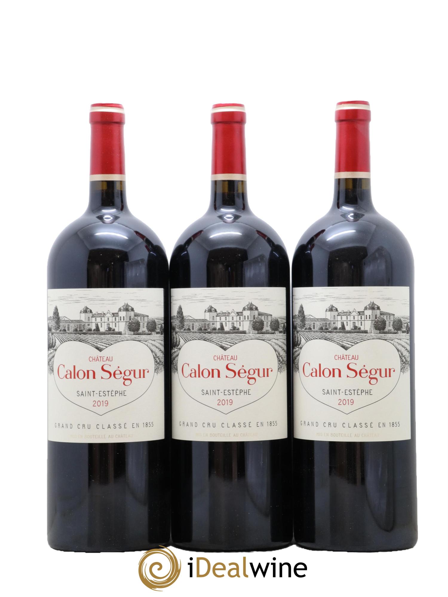 Château Calon Ségur 3ème Grand Cru Classé 2019 - Lot de 3 magnums - 0