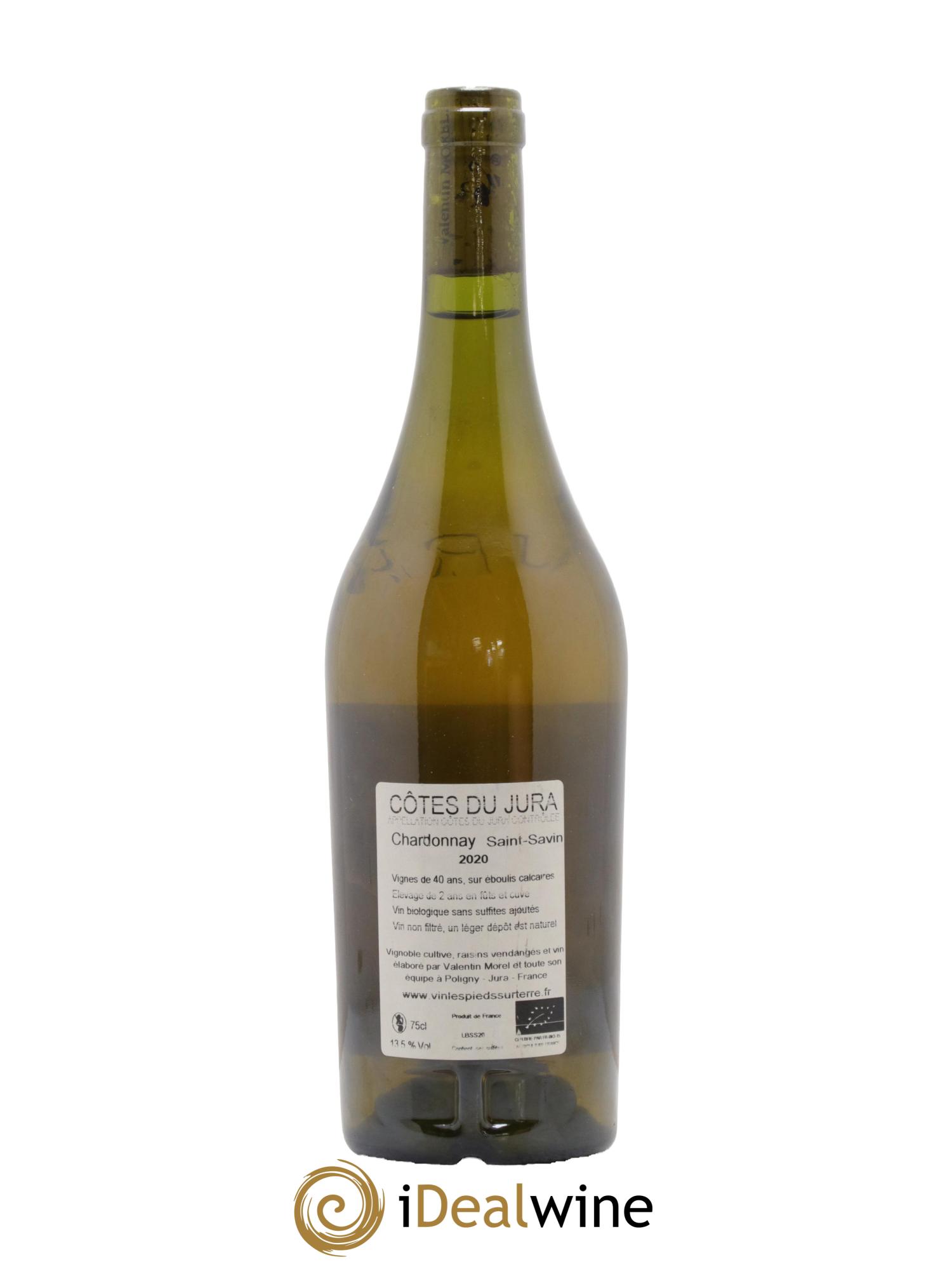Côtes du Jura Chardonnay Saint-Savin Valentin Morel 2020 - Posten von 1 Flasche - 1