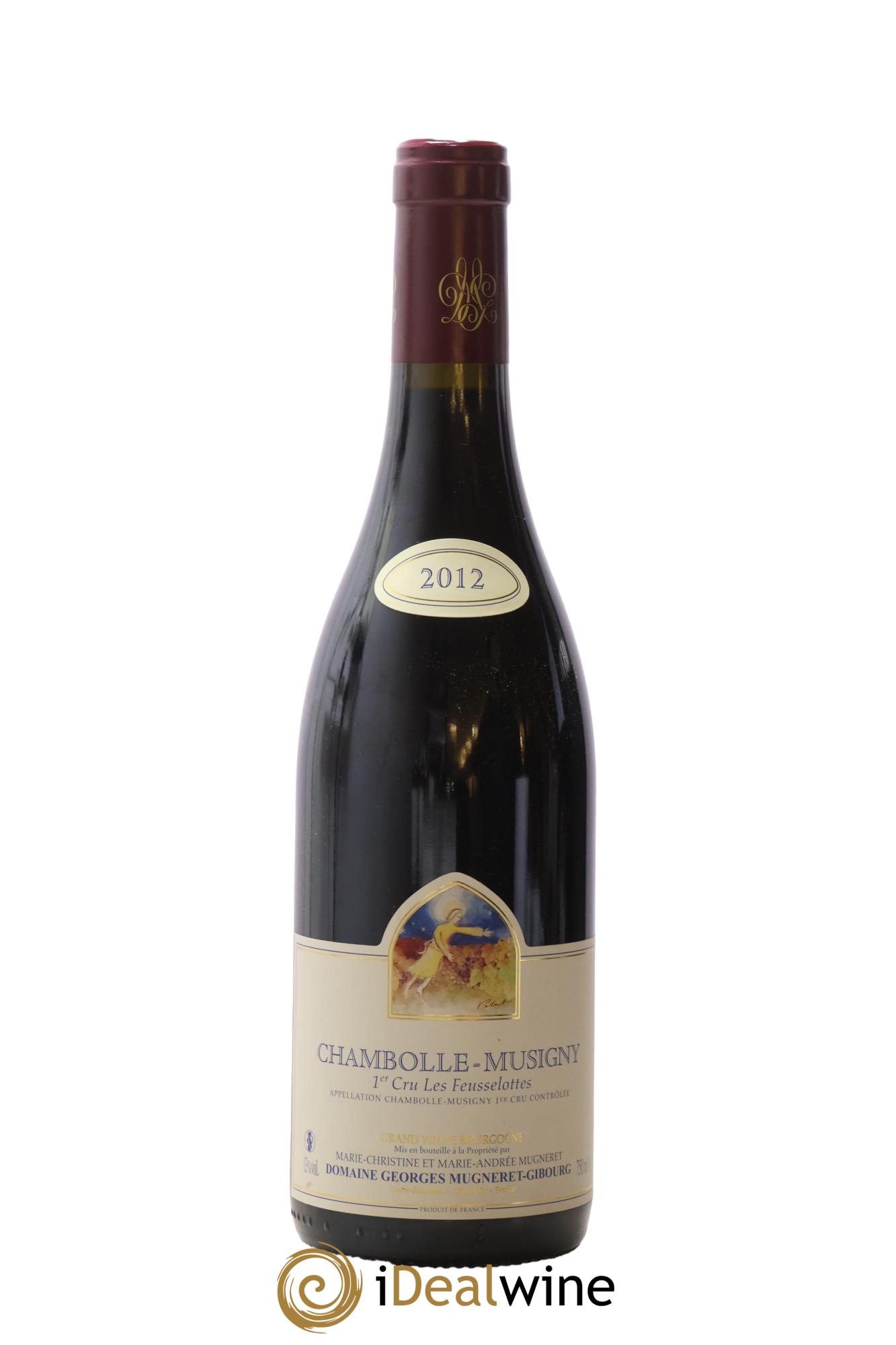 Chambolle-Musigny 1er Cru Les Feusselottes Mugneret-Gibourg (Domaine) 2012 - Posten von 1 Flasche - 0
