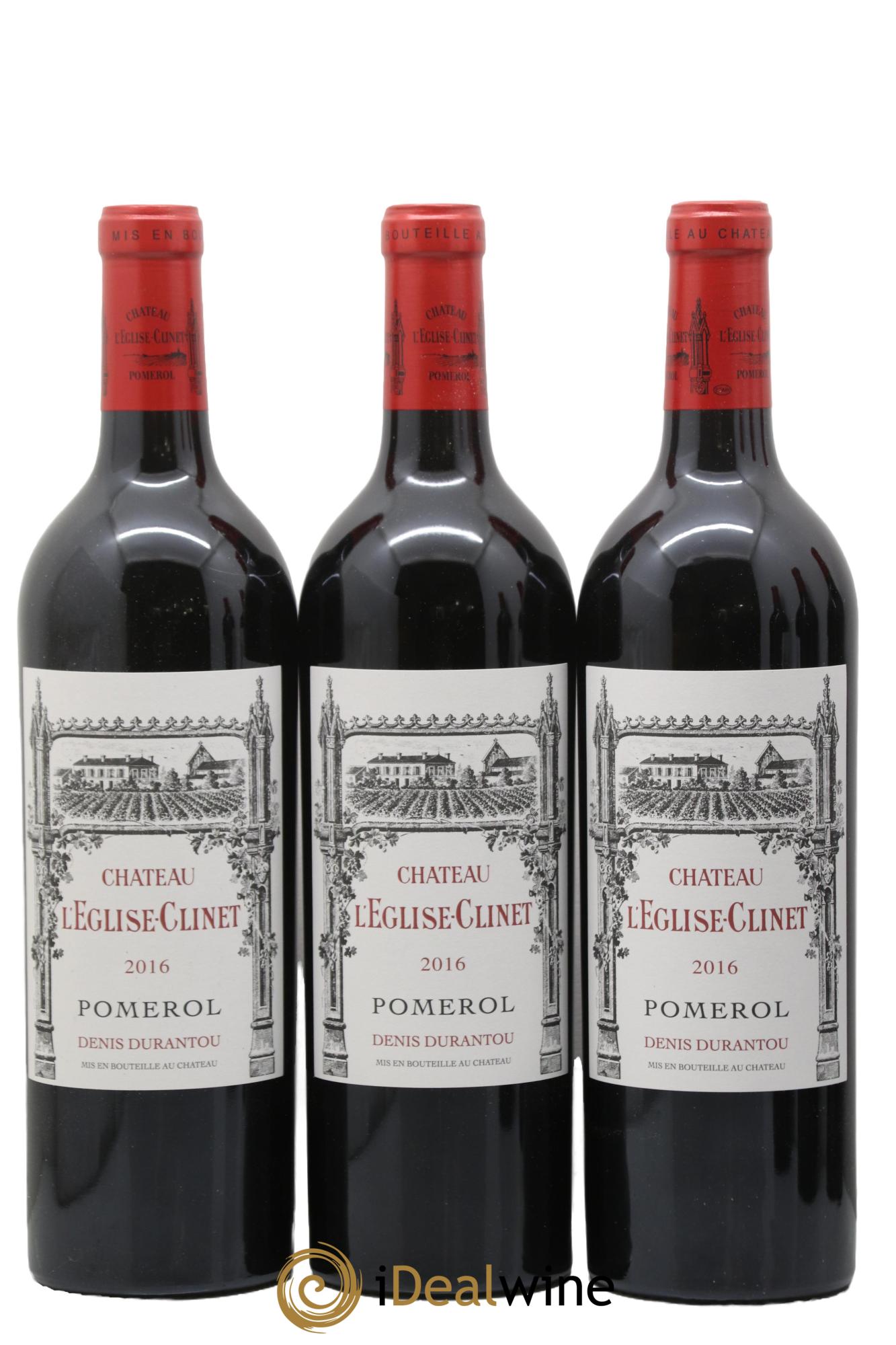 Château l' Église Clinet 2016 - Lotto di 6 bottiglie - 1