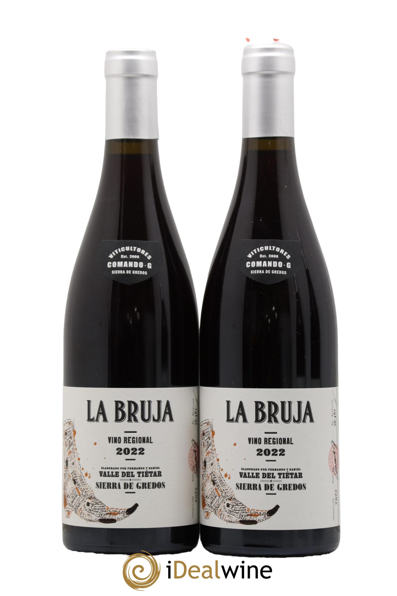 Vinos de Madrid DO Comando G La Bruja de Rozas 2022 - Lot de 2 bouteilles - 0