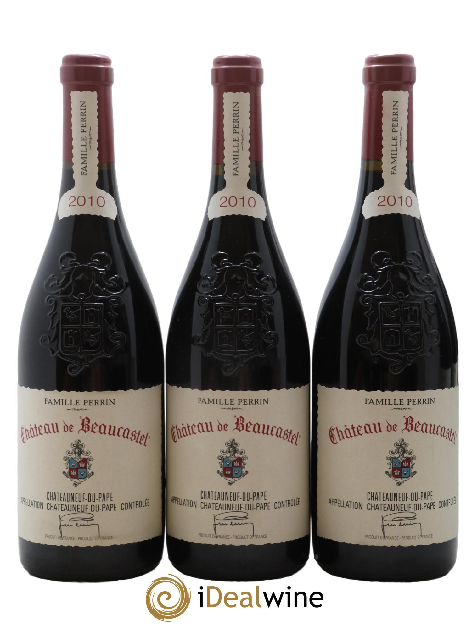 Châteauneuf-du-Pape Château de Beaucastel Famille Perrin 2010 - Lot de 6 bouteilles - 2
