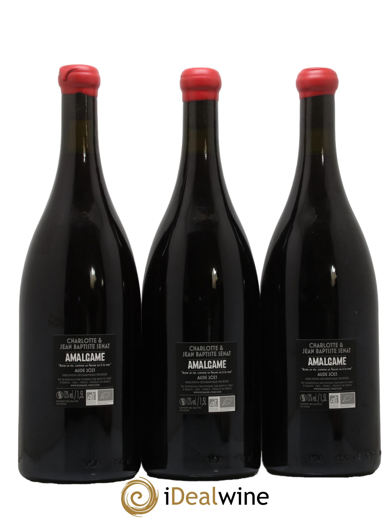 Aude Amalgame Jean-Baptiste Sénat 2023 - Lot de 3 magnums - 1