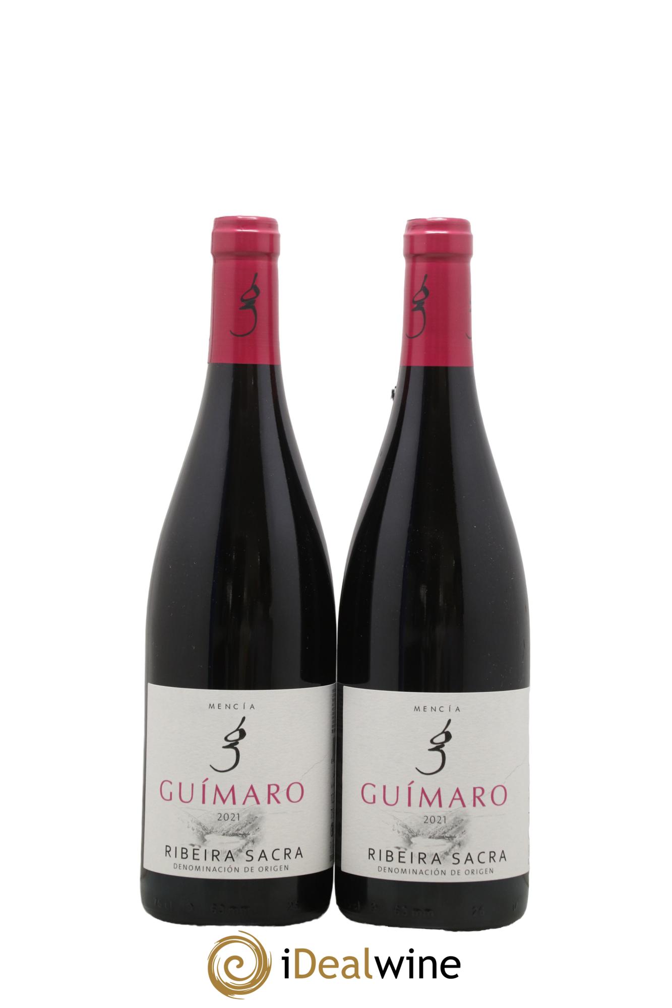 Espagne Ribeira Sacra Mencia Tinto Guimaro 2021 - Lot de 2 bouteilles - 0