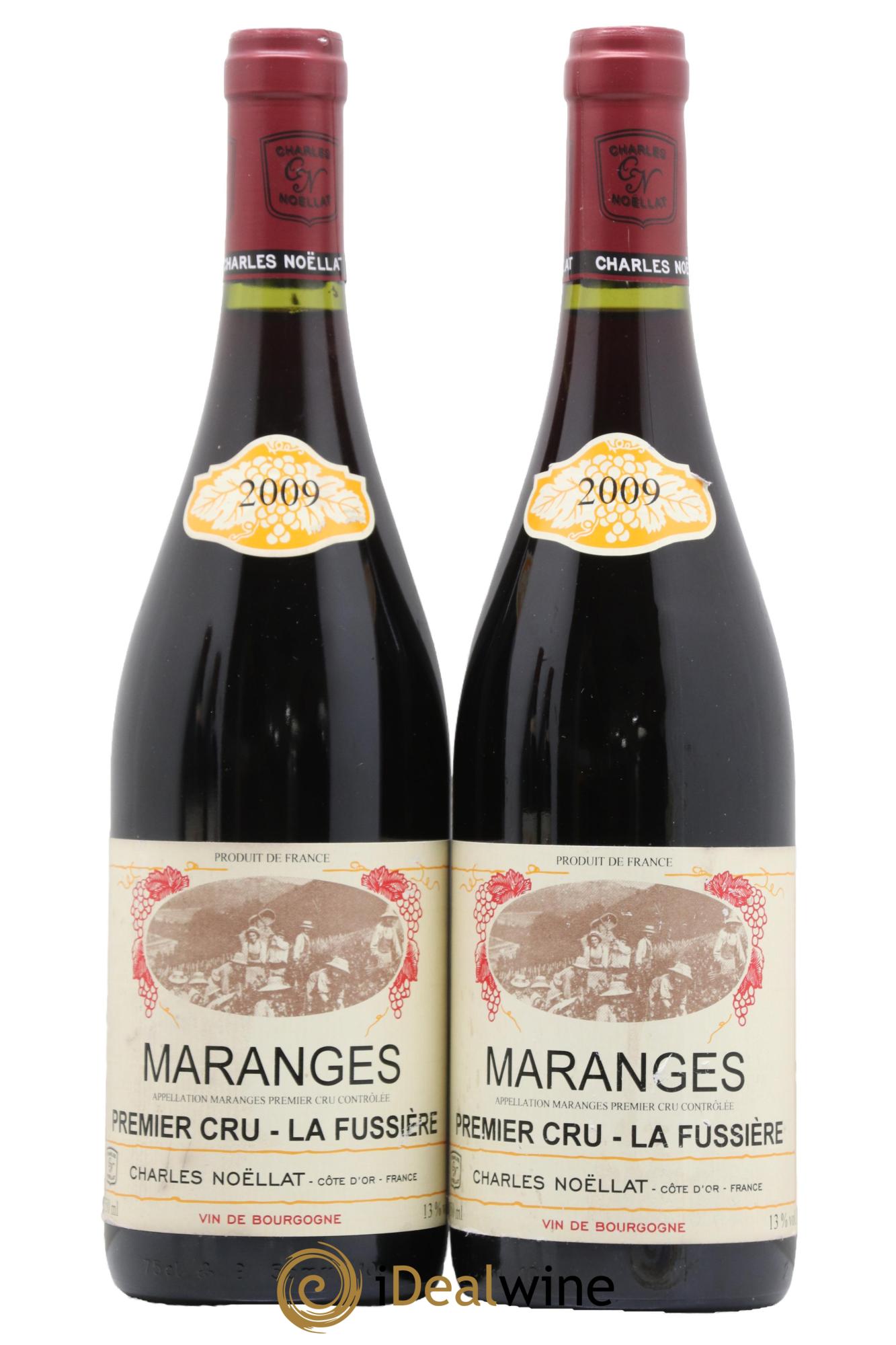 Maranges 1er Cru La Fussiere Charles Noellat 2009 - Lot de 2 bouteilles - 0