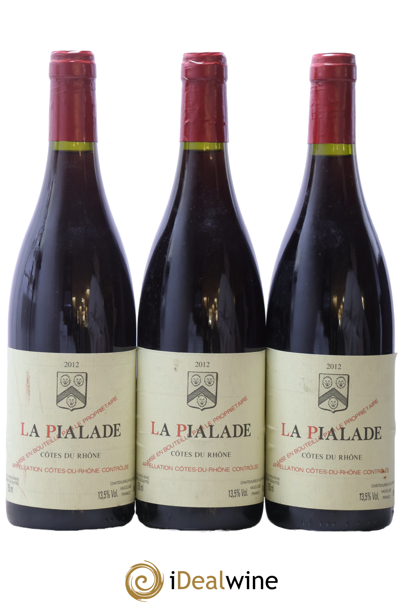 Côtes-du-Rhône La Pialade Emmanuel Reynaud 2012 - Lot of 3 bottles - 0