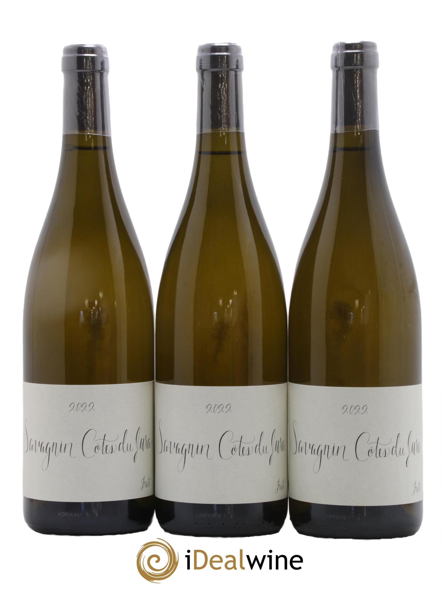 Côtes du Jura Savagnin Fraté Frédéric Cossard 2022 - Lot de 3 bouteilles - 0