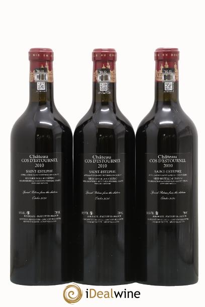 Cos d'Estournel 2ème Grand Cru Classé 2010 - Lot de 3 bouteilles - 1