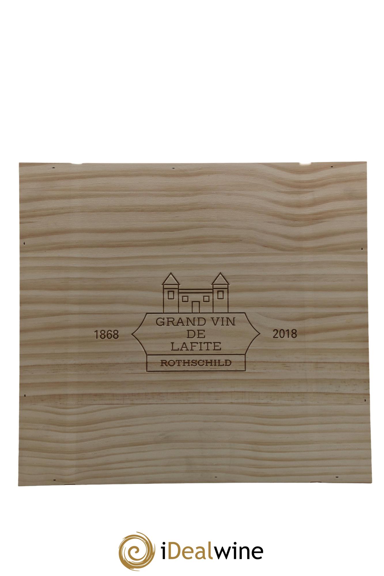 Château Lafite Rothschild 1er Grand Cru Classé 2018 - Posten von 3 Magnum - 3