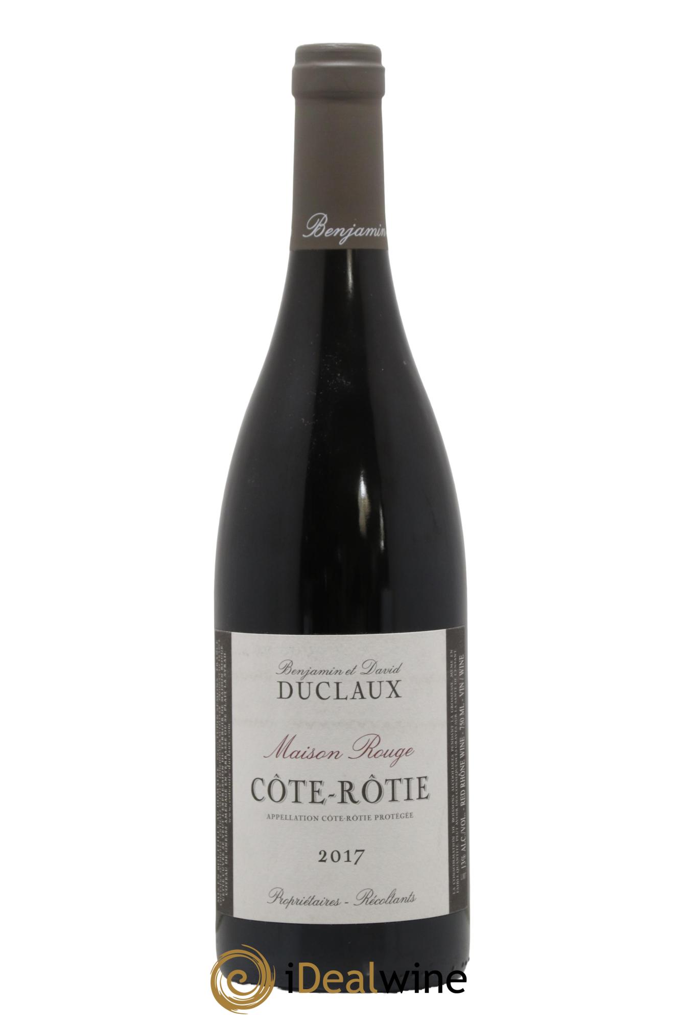 Côte-Rôtie Maison Rouge Domaine Duclaux 2017 - Lot de 1 bouteille - 0