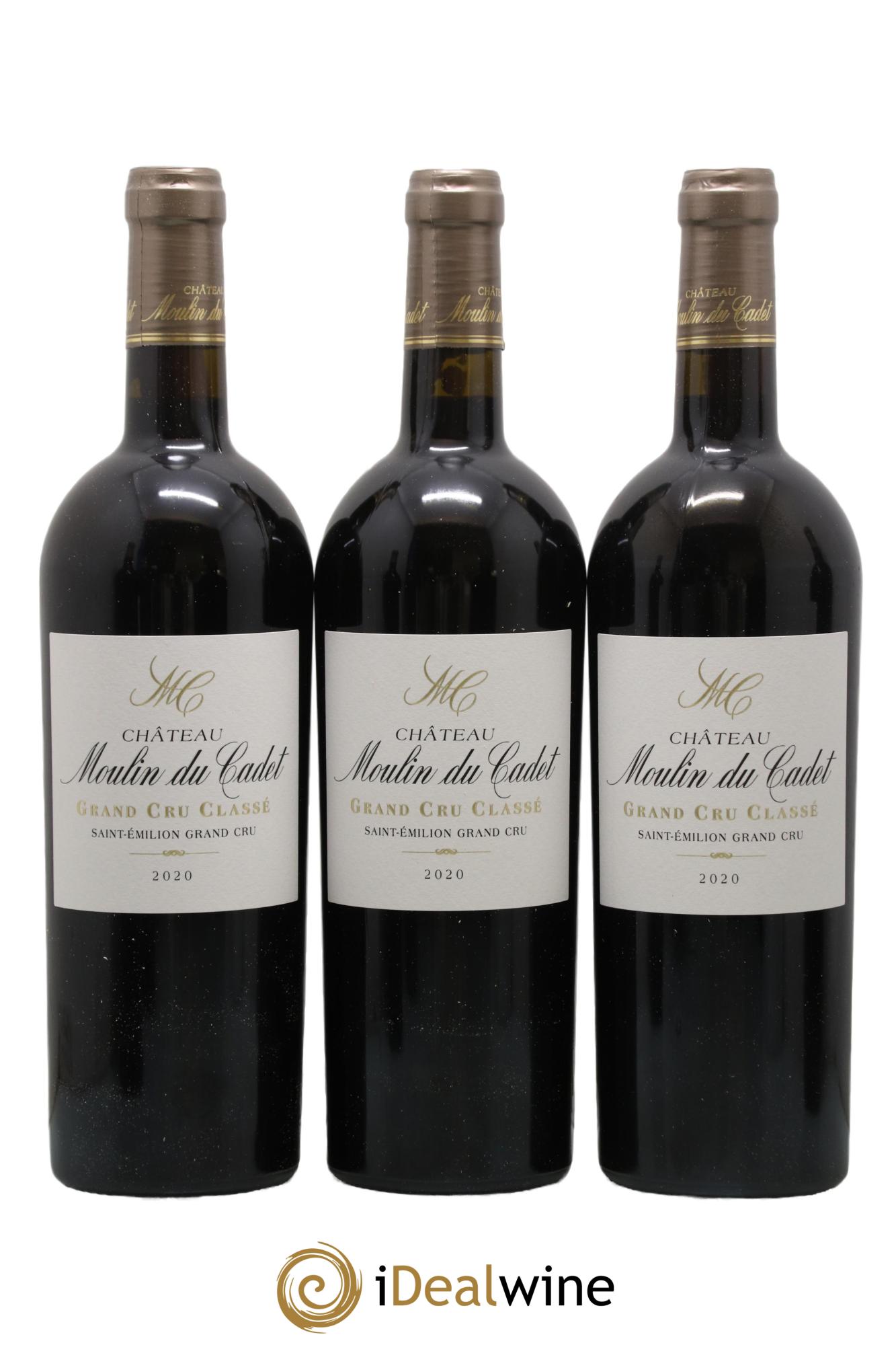 Château Moulin du Cadet Grand Cru Classé  2020 - Posten von 6 Flaschen - 1