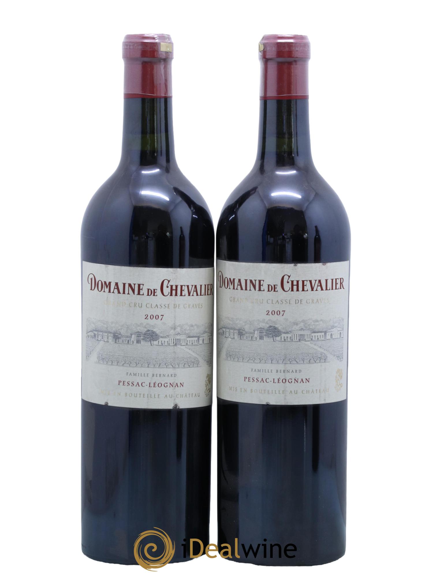 Domaine de Chevalier Cru Classé de Graves 2007 - Lot de 2 bouteilles - 0