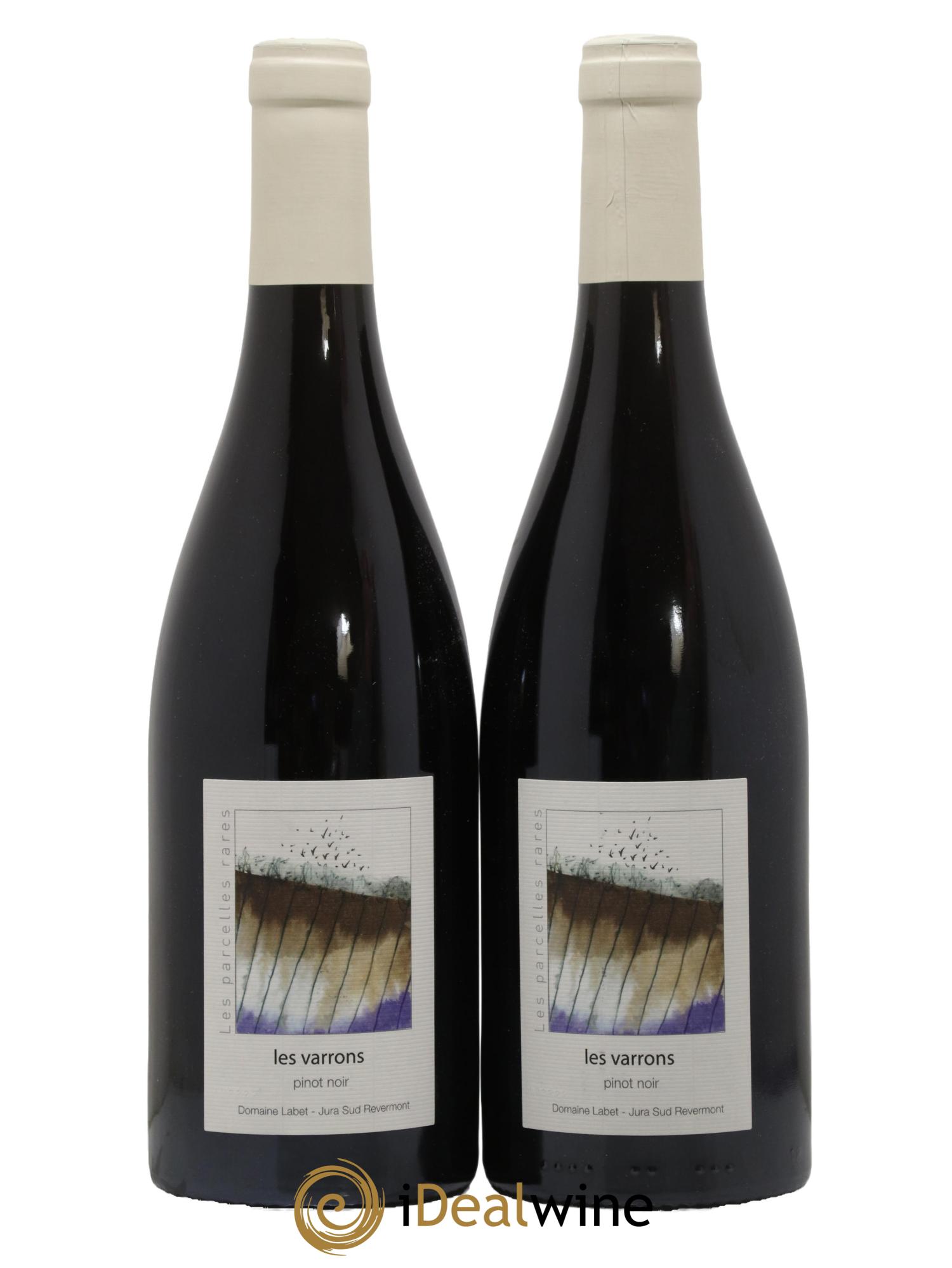 Côtes du Jura Pinot Noir Les Varrons Sélection Massale Romain - Julien - Charline Labet 2022 - Lot de 2 bouteilles - 0