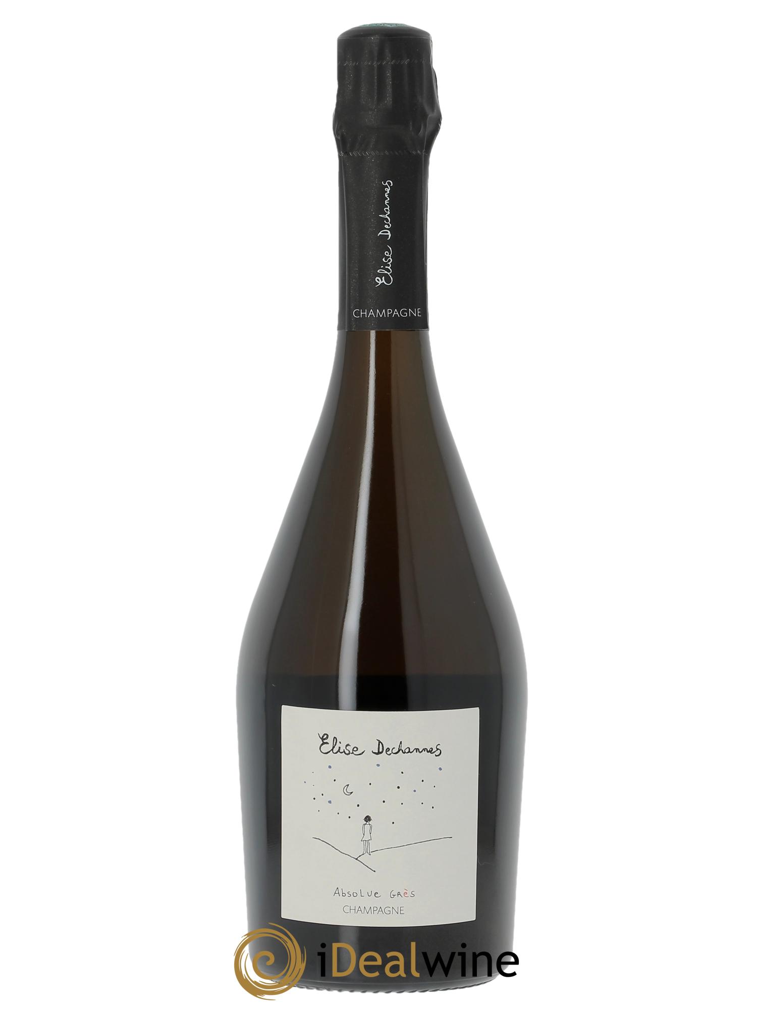 Absolue Grès Blanc de Noirs Brut Nature Elise Dechannes (Domaine) 2021 - Lot de 1 bouteille - 0