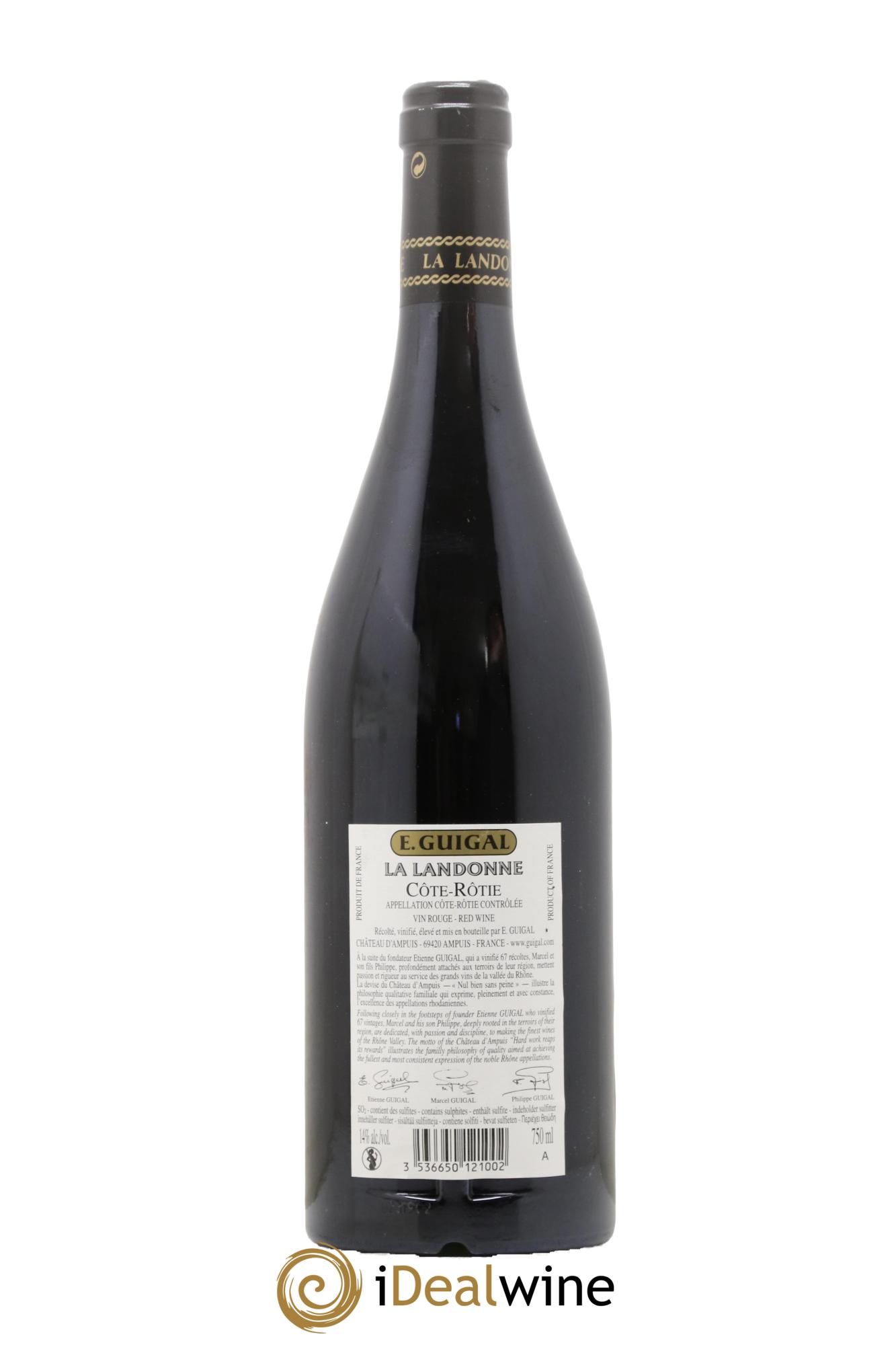 Côte-Rôtie La Landonne Guigal 2015 - Lotto di 1 bottiglia - 1