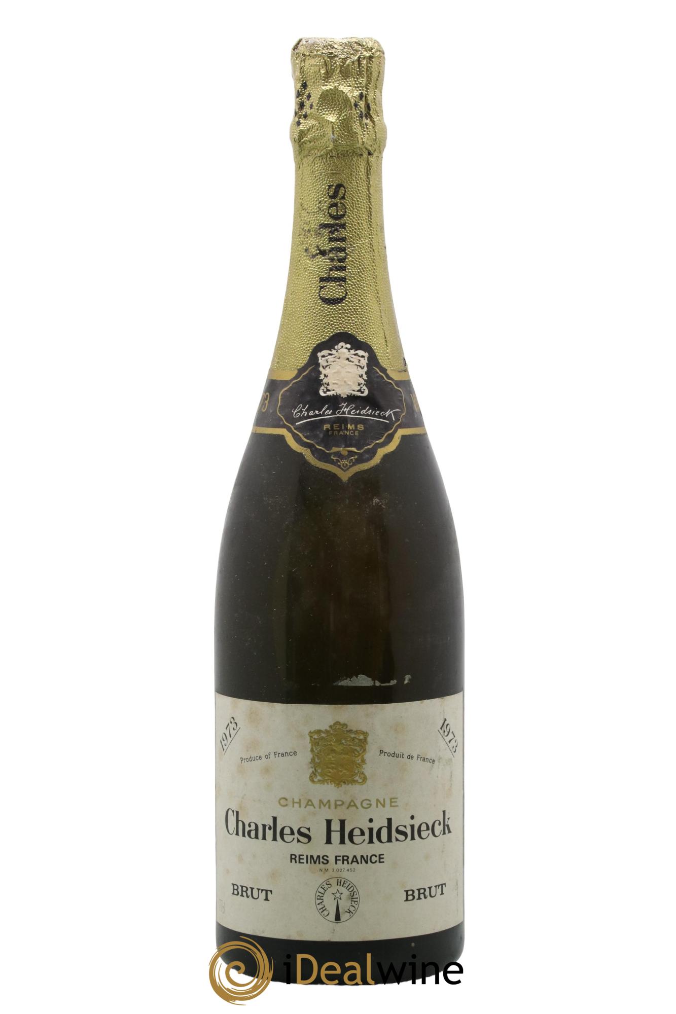 Brut Charles Heidsieck 1973 - Lot de 1 bouteille - 0