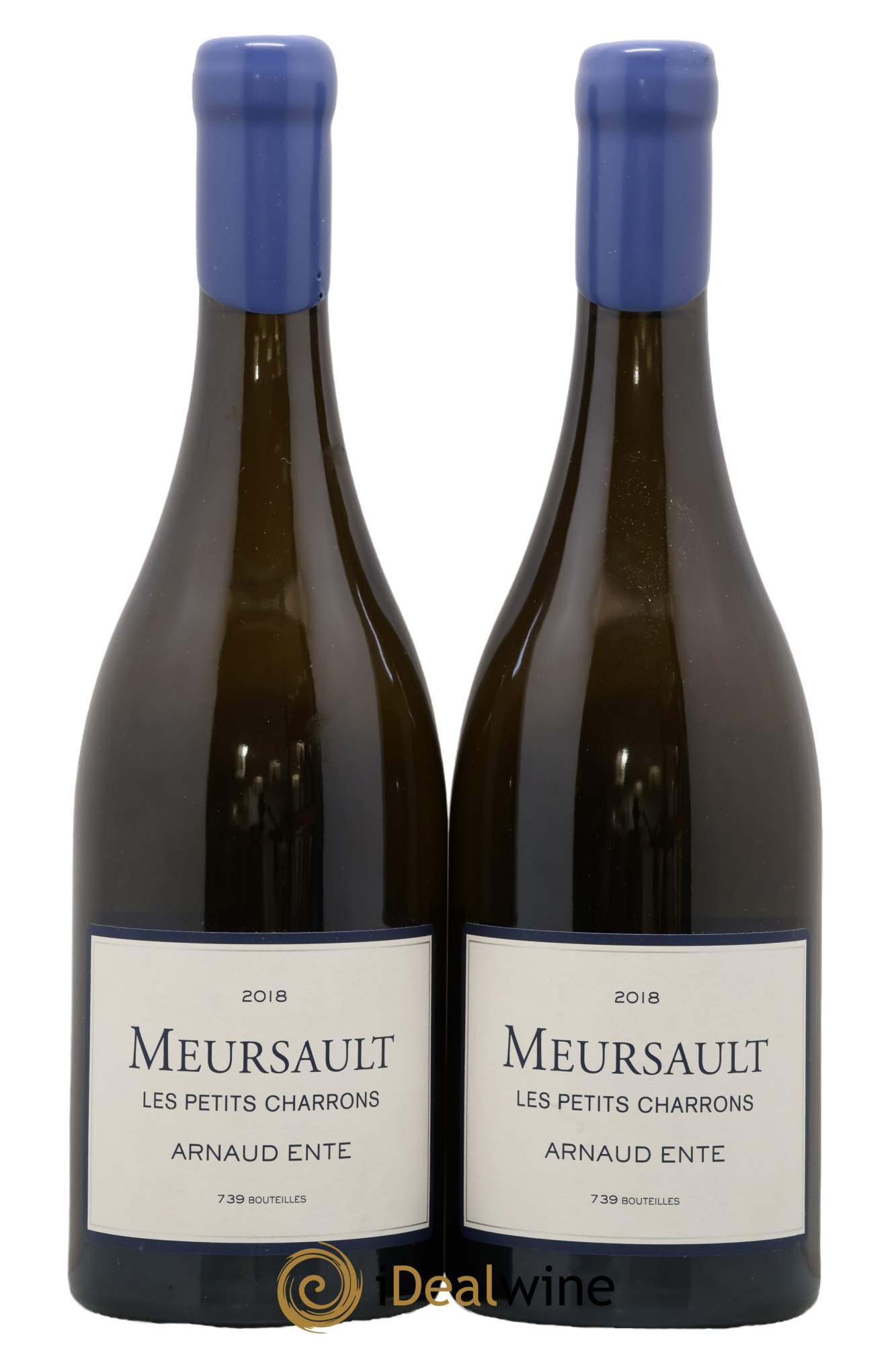 Meursault Les Petits Charrons Arnaud Ente 2018 - Posten von 2 Flaschen - 0